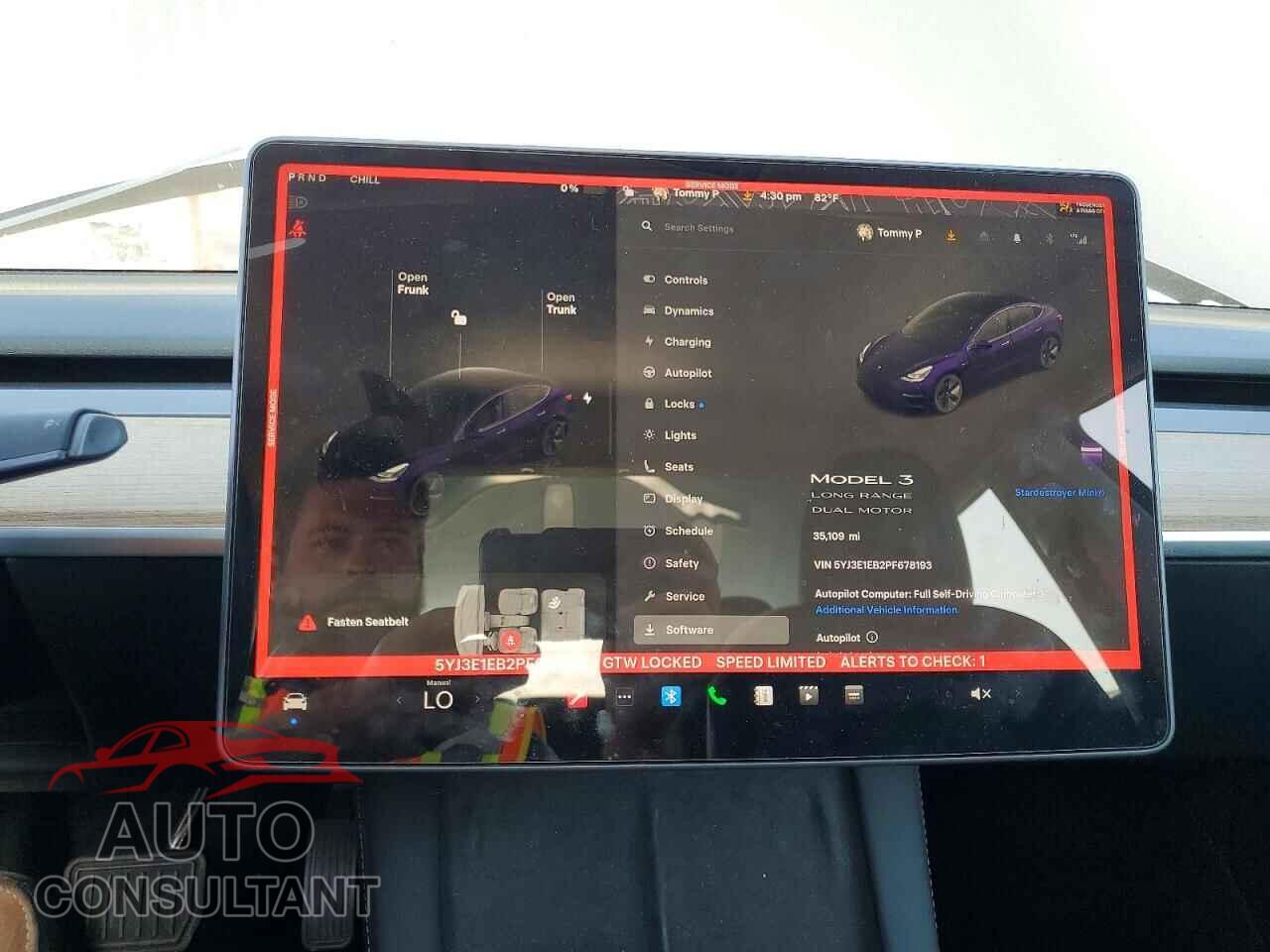 TESLA MODEL 3 2023 - 5YJ3E1EB2PF678193