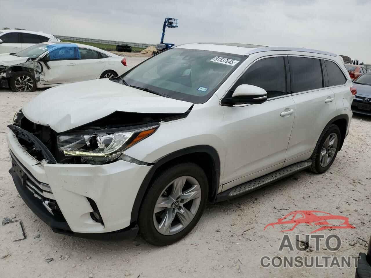 TOYOTA HIGHLANDER 2018 - 5TDYZRFH9JS276668