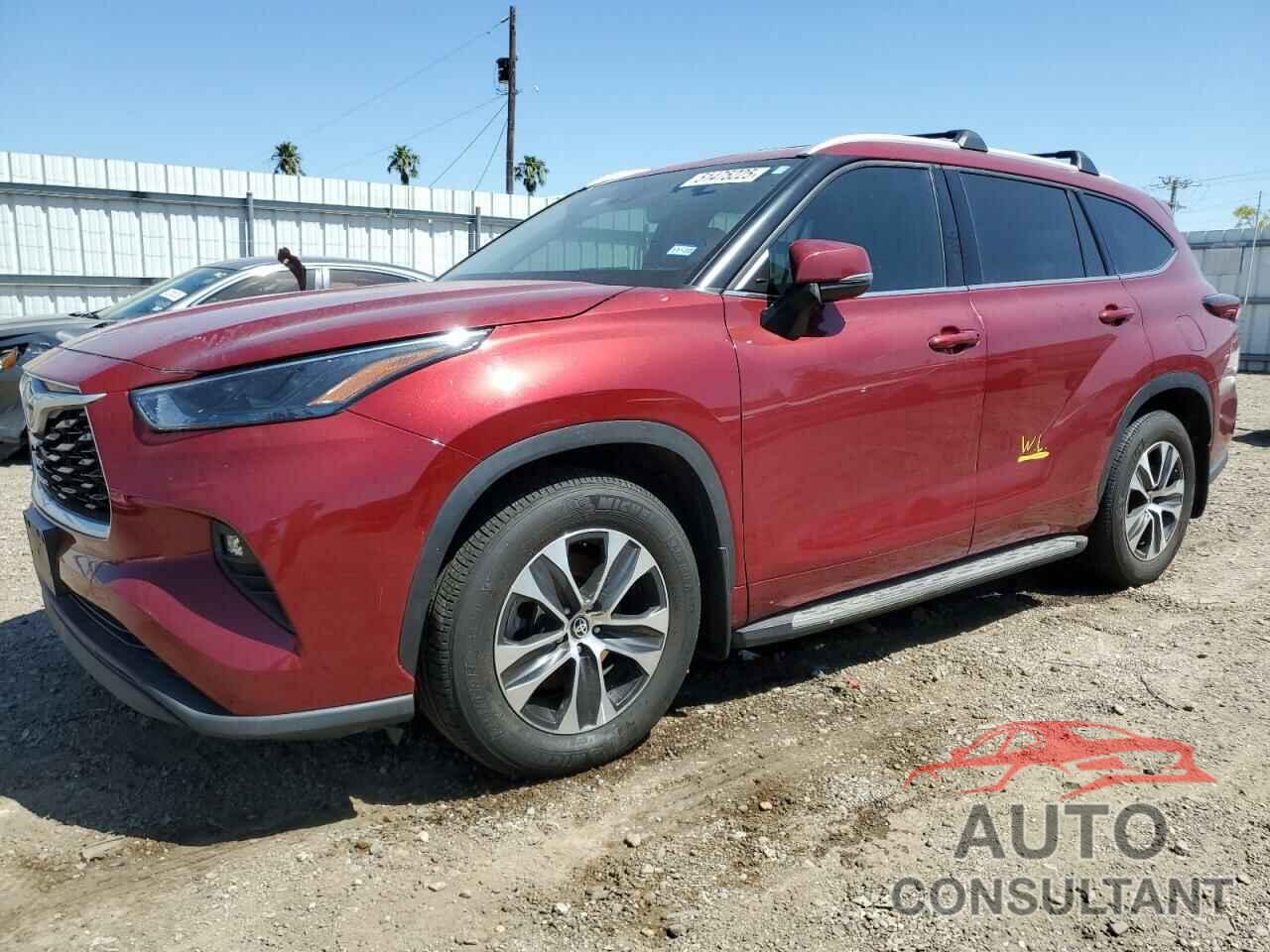 TOYOTA HIGHLANDER 2022 - 5TDGZRAHXNS099623