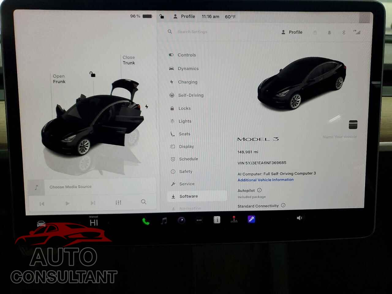 TESLA MODEL 3 2022 - 5YJ3E1EA6NF369685