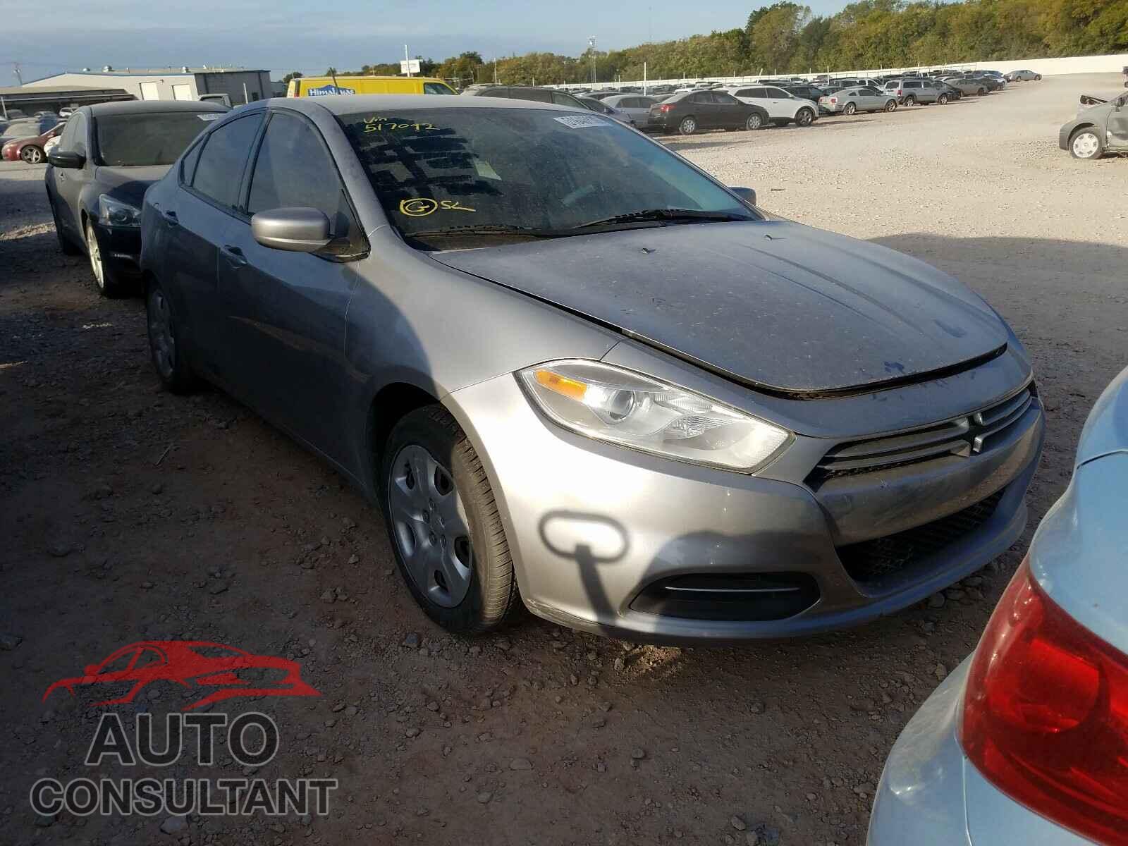 DODGE DART 2016 - 1C3CDFAA2GD517092