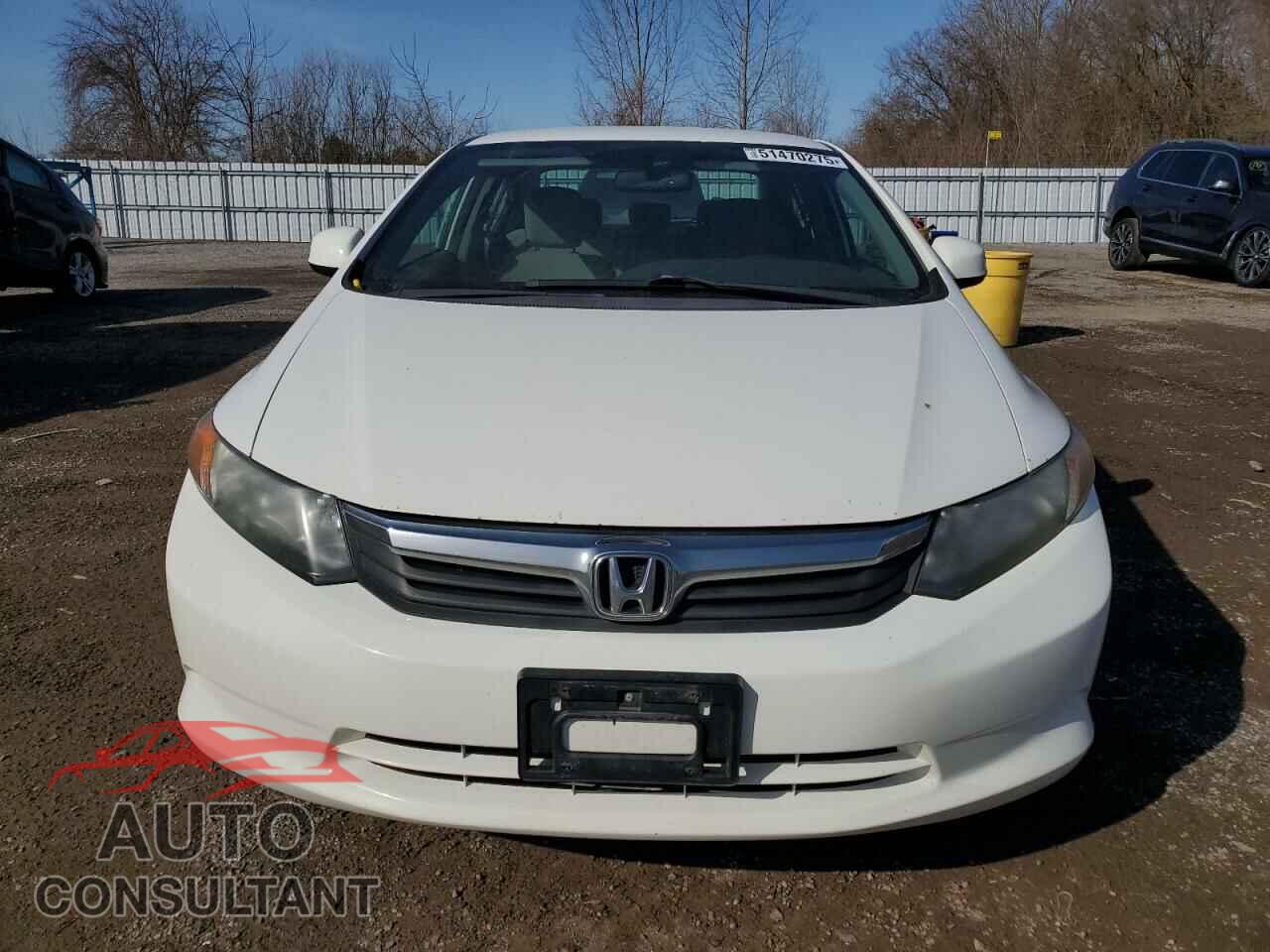 HONDA CIVIC 2012 - 2HGFB2E46CH013252