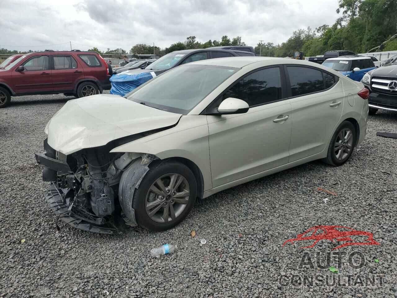 HYUNDAI ELANTRA 2017 - KMHD84LF6HU171210
