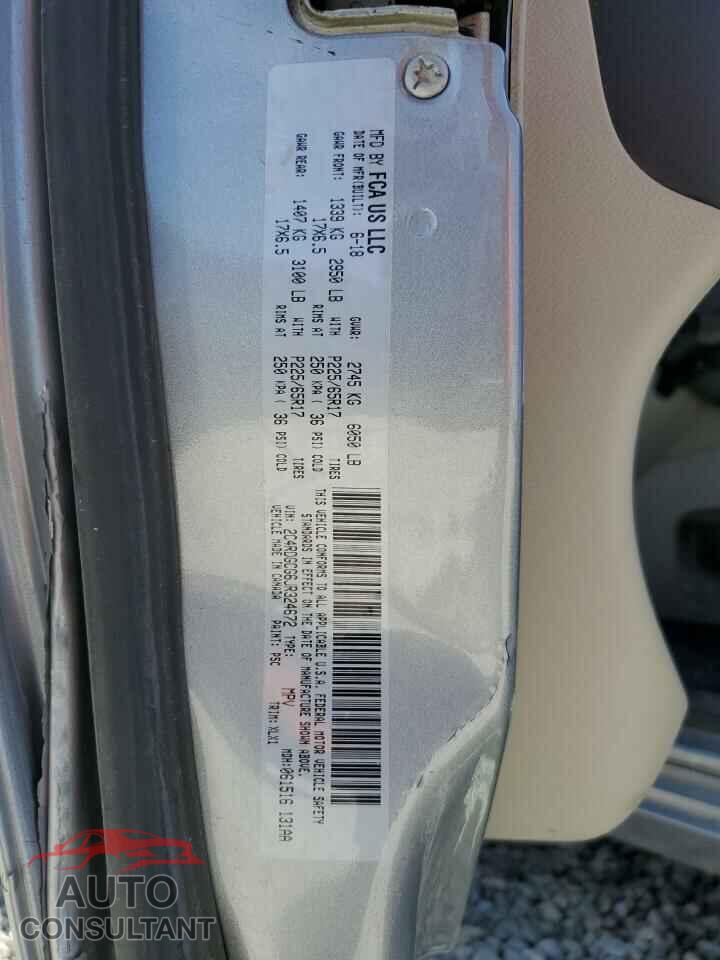 DODGE CARAVAN 2018 - 2C4RDGCG6JR324672