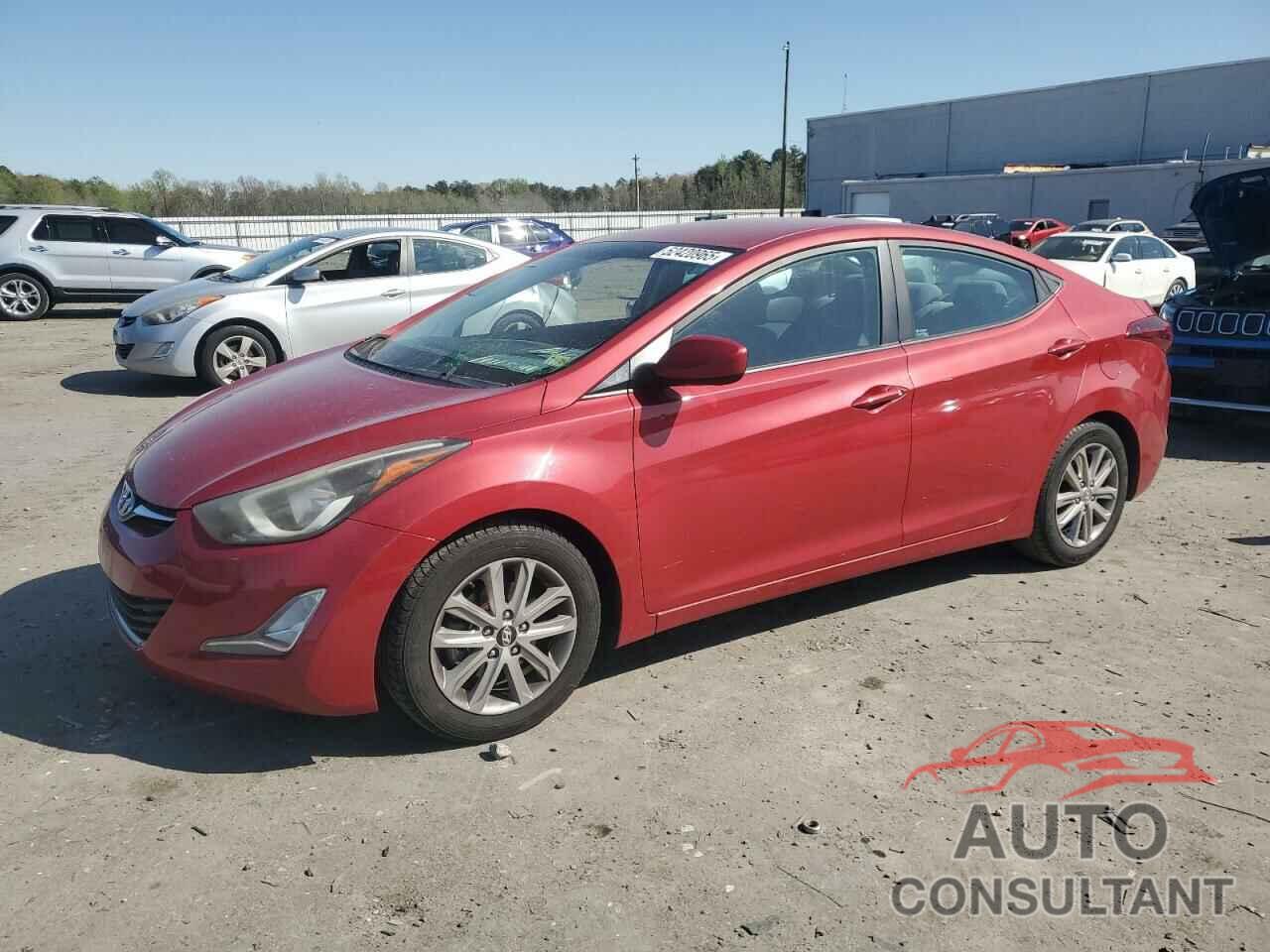 HYUNDAI ELANTRA 2015 - KMHDH4AE3FU377608