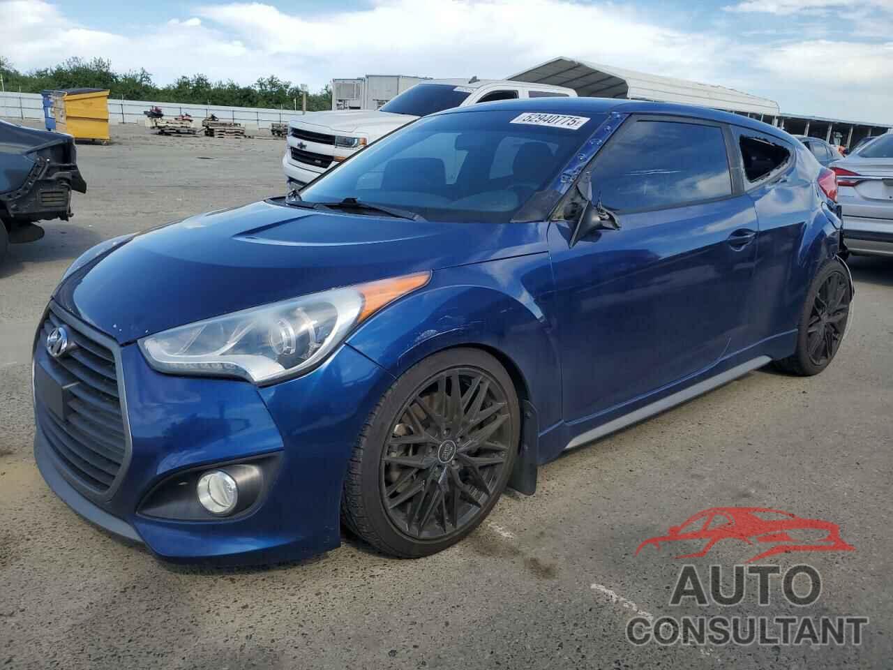 HYUNDAI VELOSTER 2017 - KMHTC6AE8HU314142