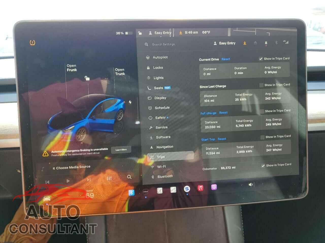 TESLA MODEL 3 2022 - 5YJ3E1EA9NF288499