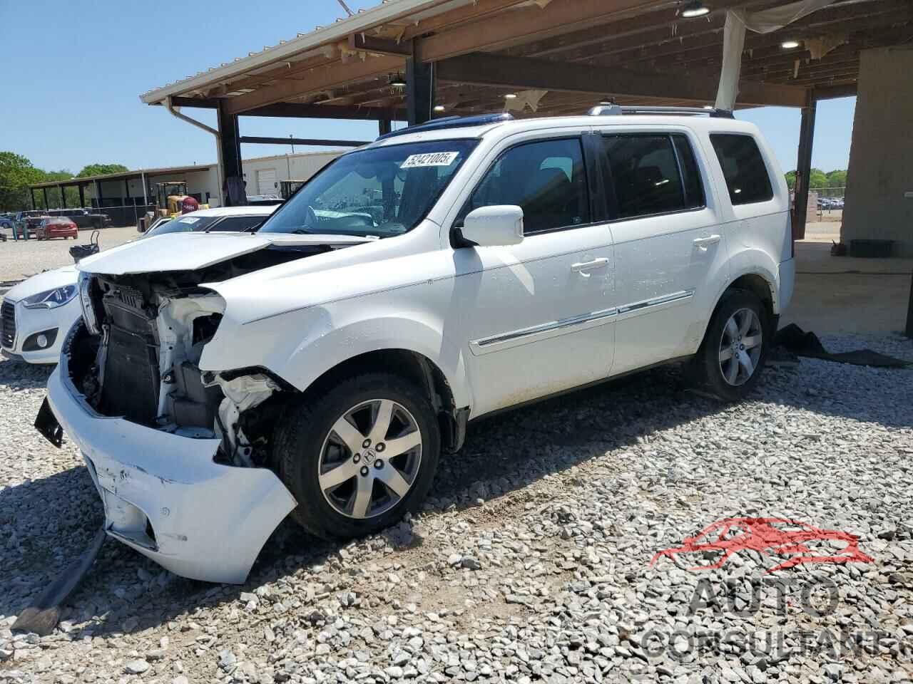 HONDA PILOT 2012 - 5FNYF3H98CB009461
