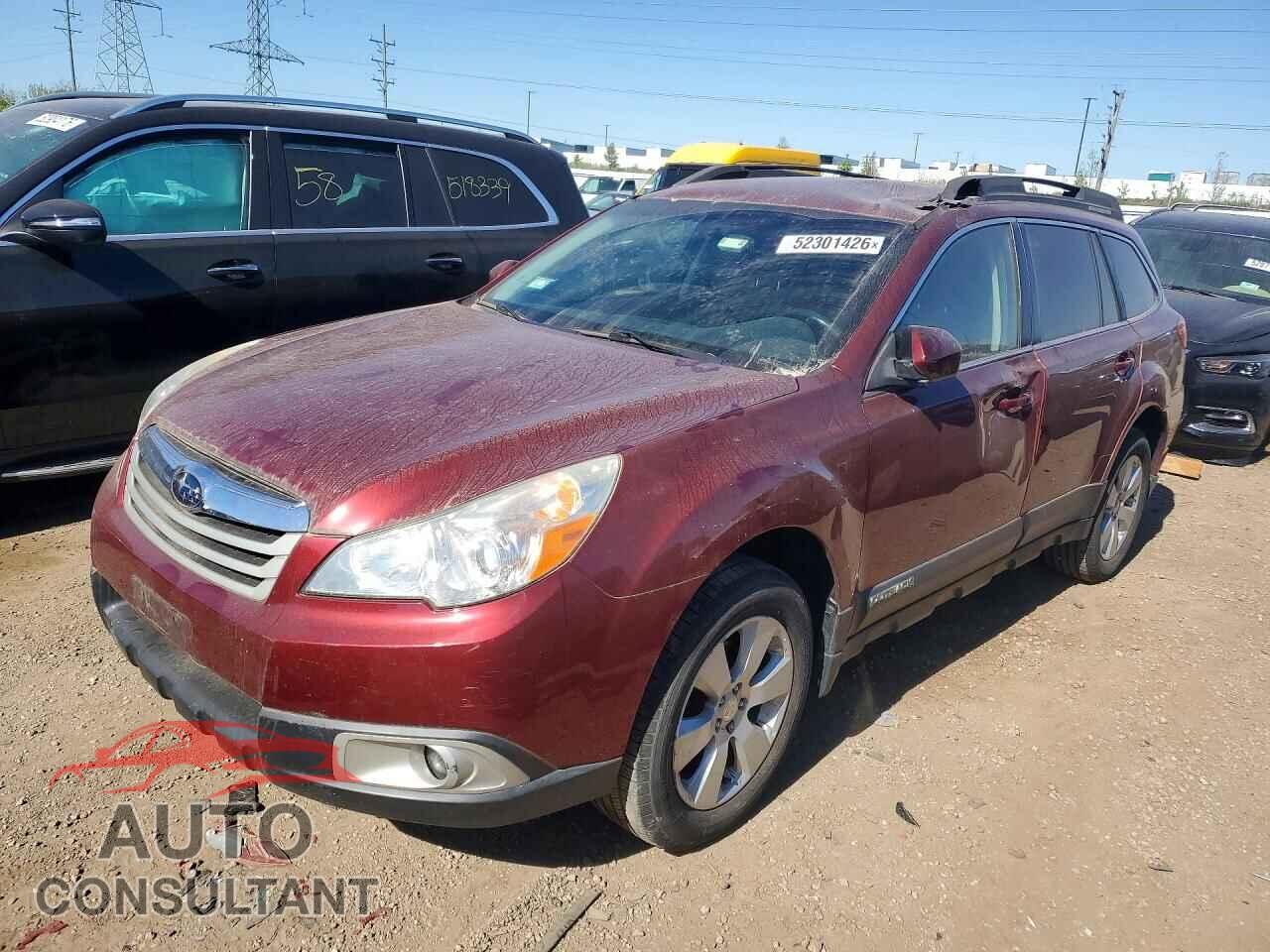 SUBARU OUTBACK 2012 - 4S4BRCCC0C3283522