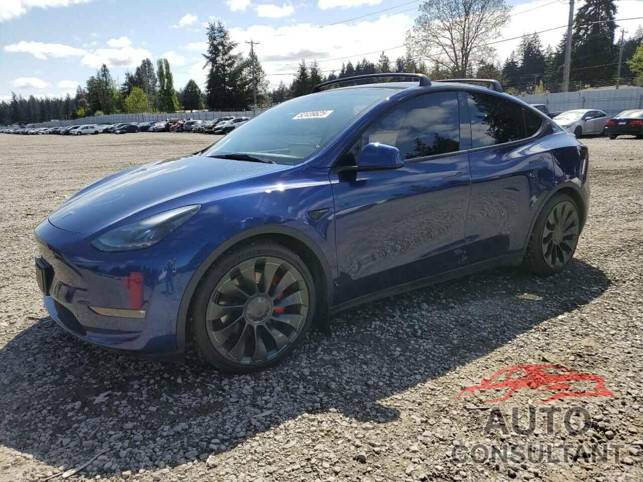 TESLA MODEL Y 2022 - 7SAYGDEF9NF340987