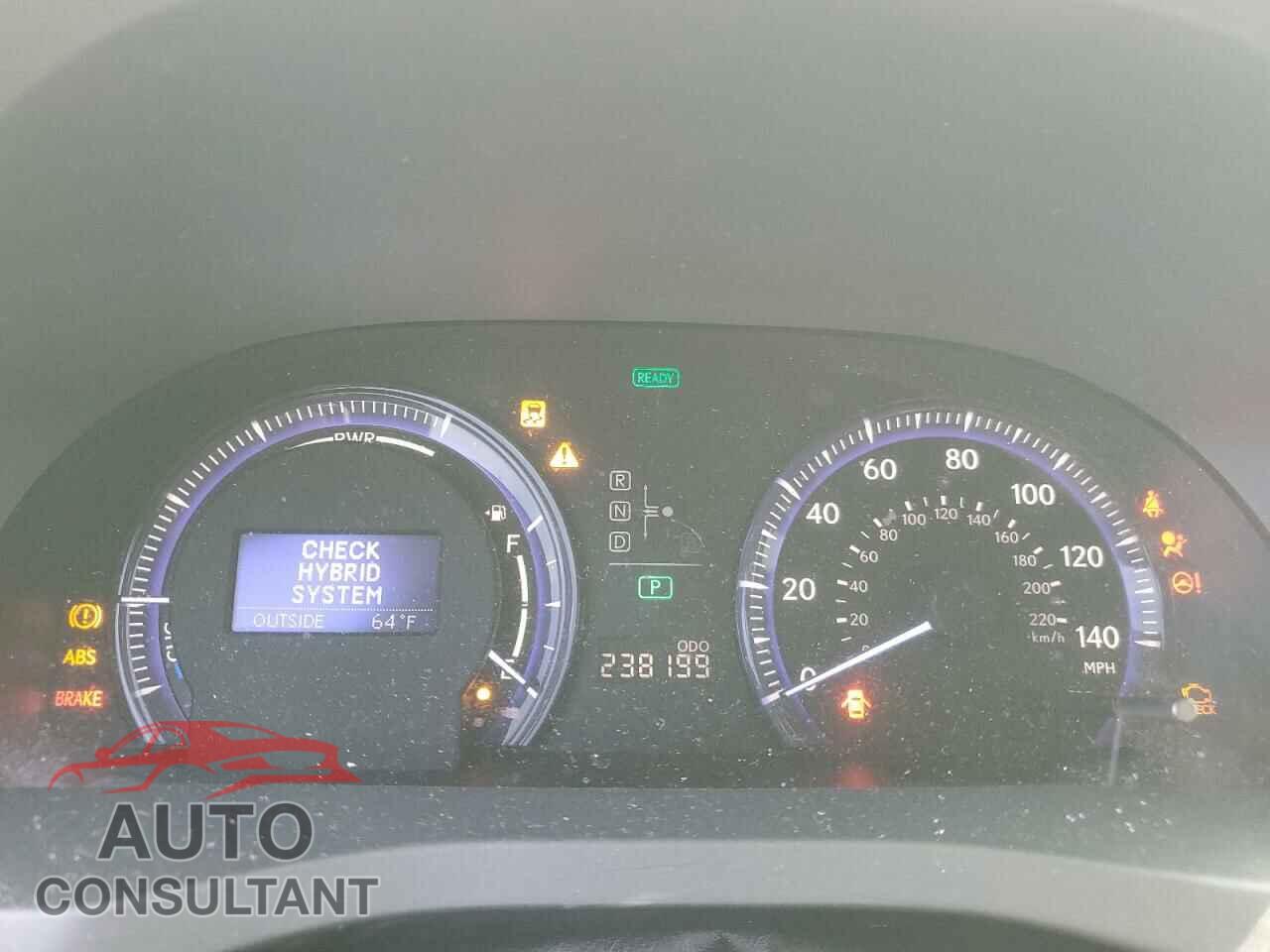 LEXUS HS 2010 - JTHBB1BA5A2003446