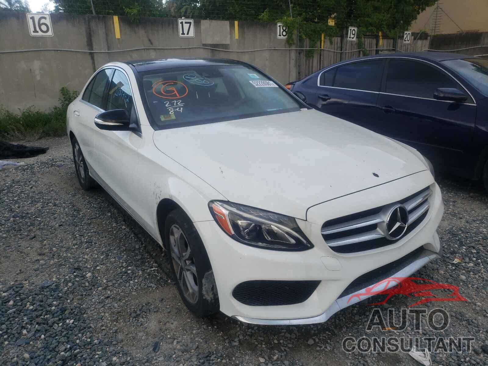 MERCEDES-BENZ C-CLASS 2017 - WDDWF4KB0HR233758