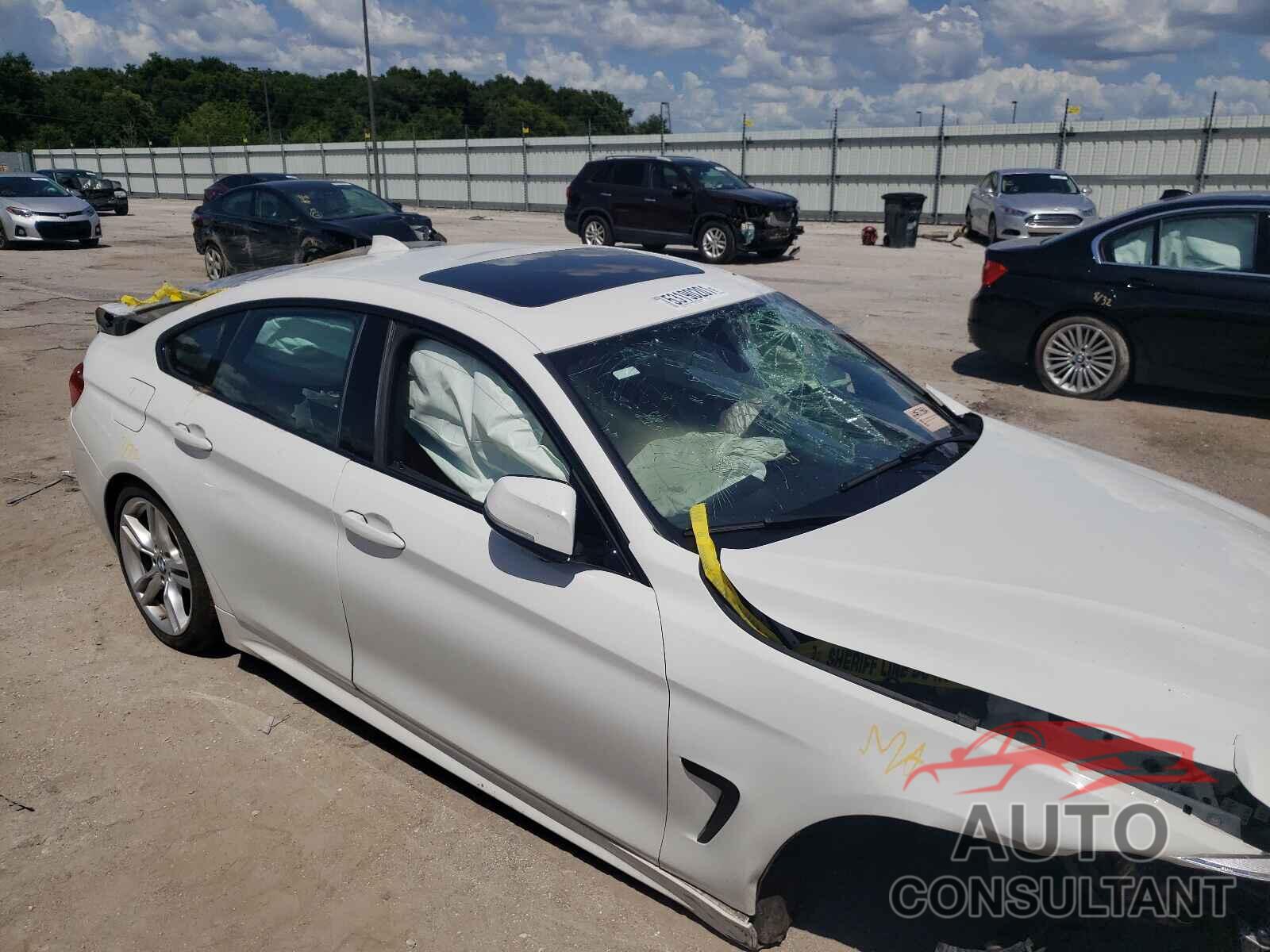 BMW 4 SERIES 2016 - WBA4C9C58GG139747