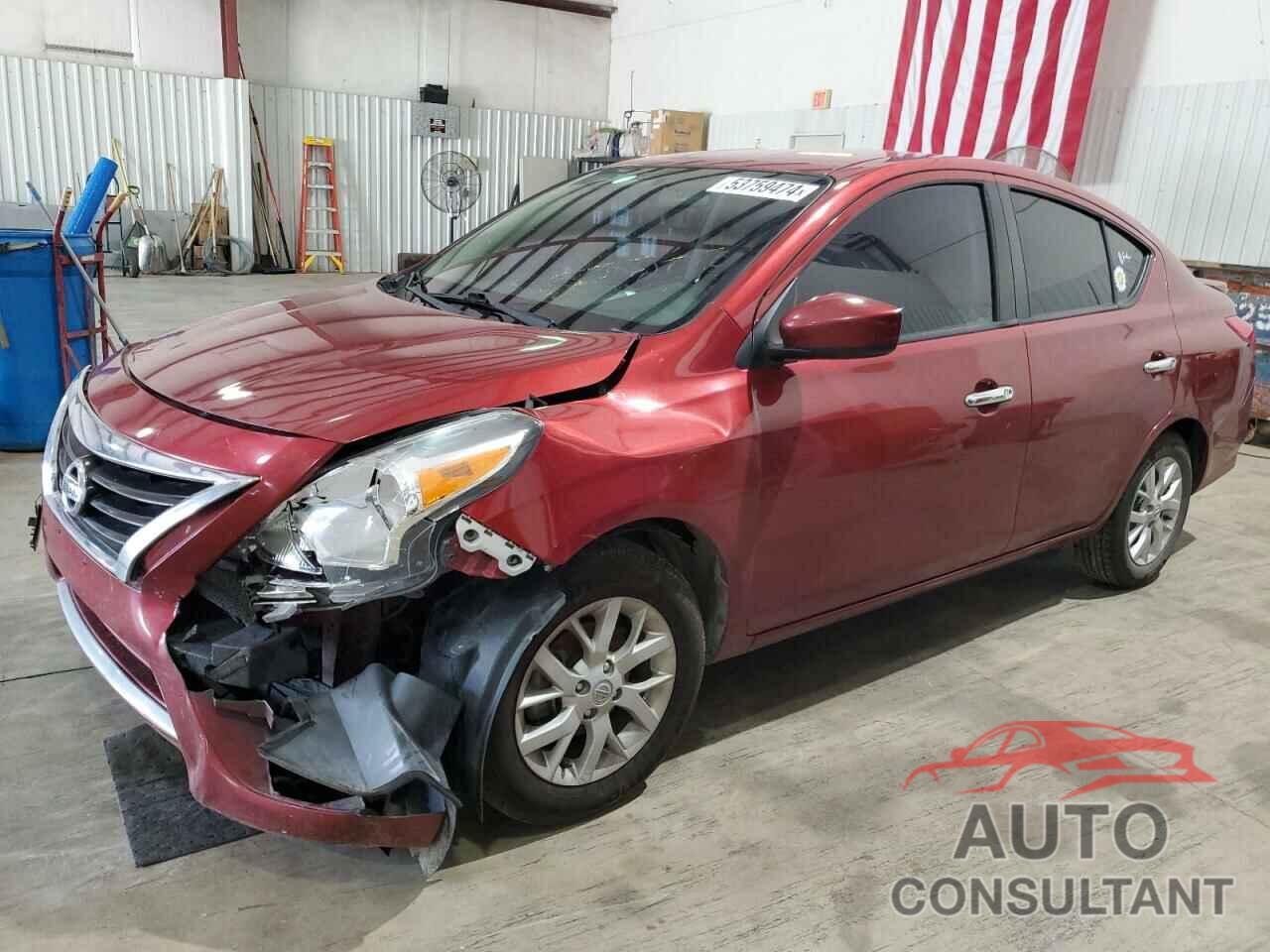 NISSAN VERSA 2018 - 3N1CN7AP5JL836204