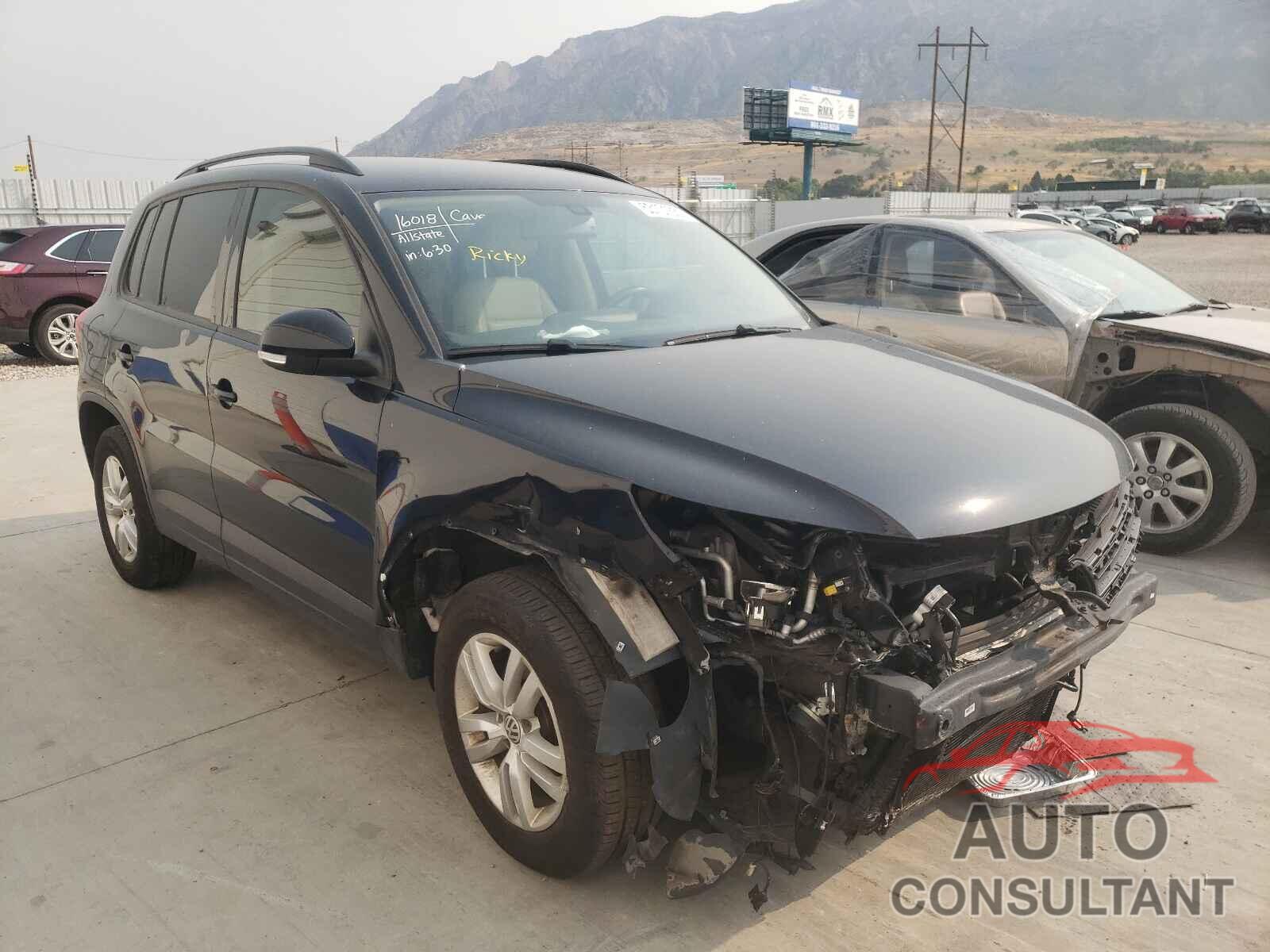 VOLKSWAGEN TIGUAN 2016 - WVGBV7AX2GW526941