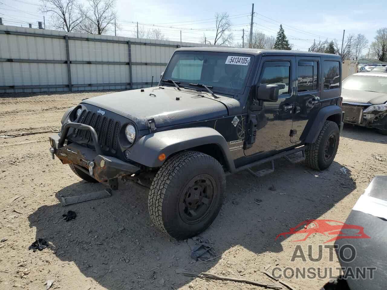 JEEP WRANGLER 2017 - 1C4BJWDG2HL520212