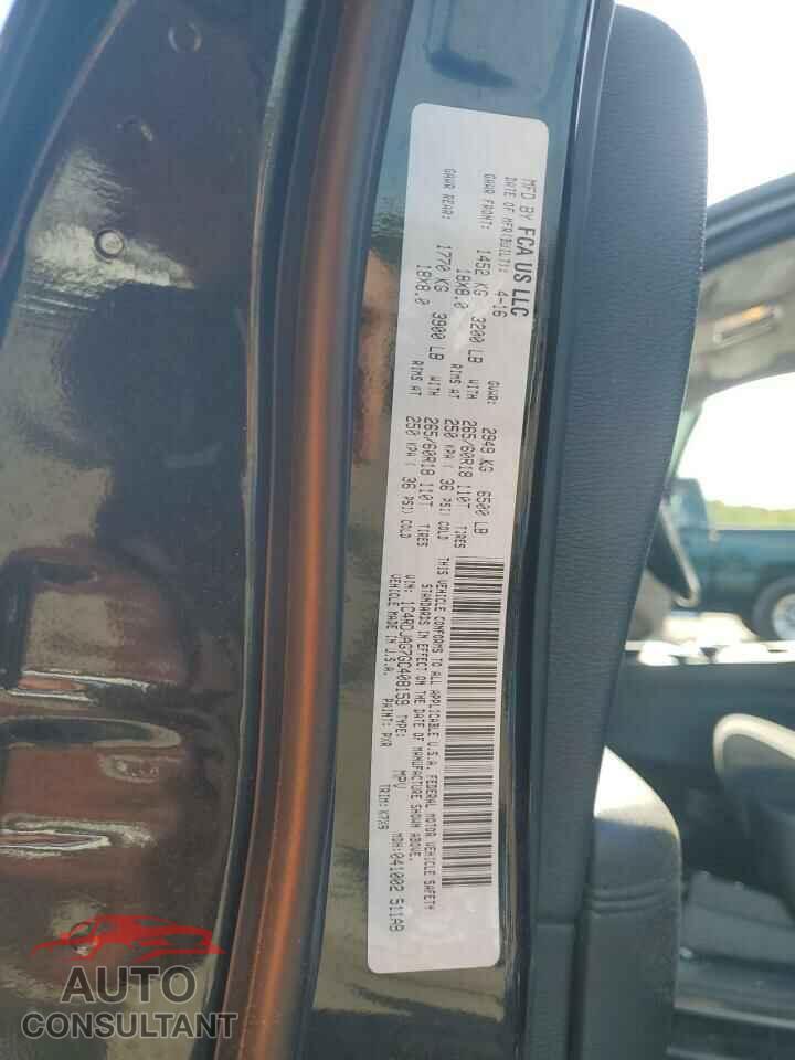 DODGE DURANGO 2016 - 1C4RDJAG7GC408159