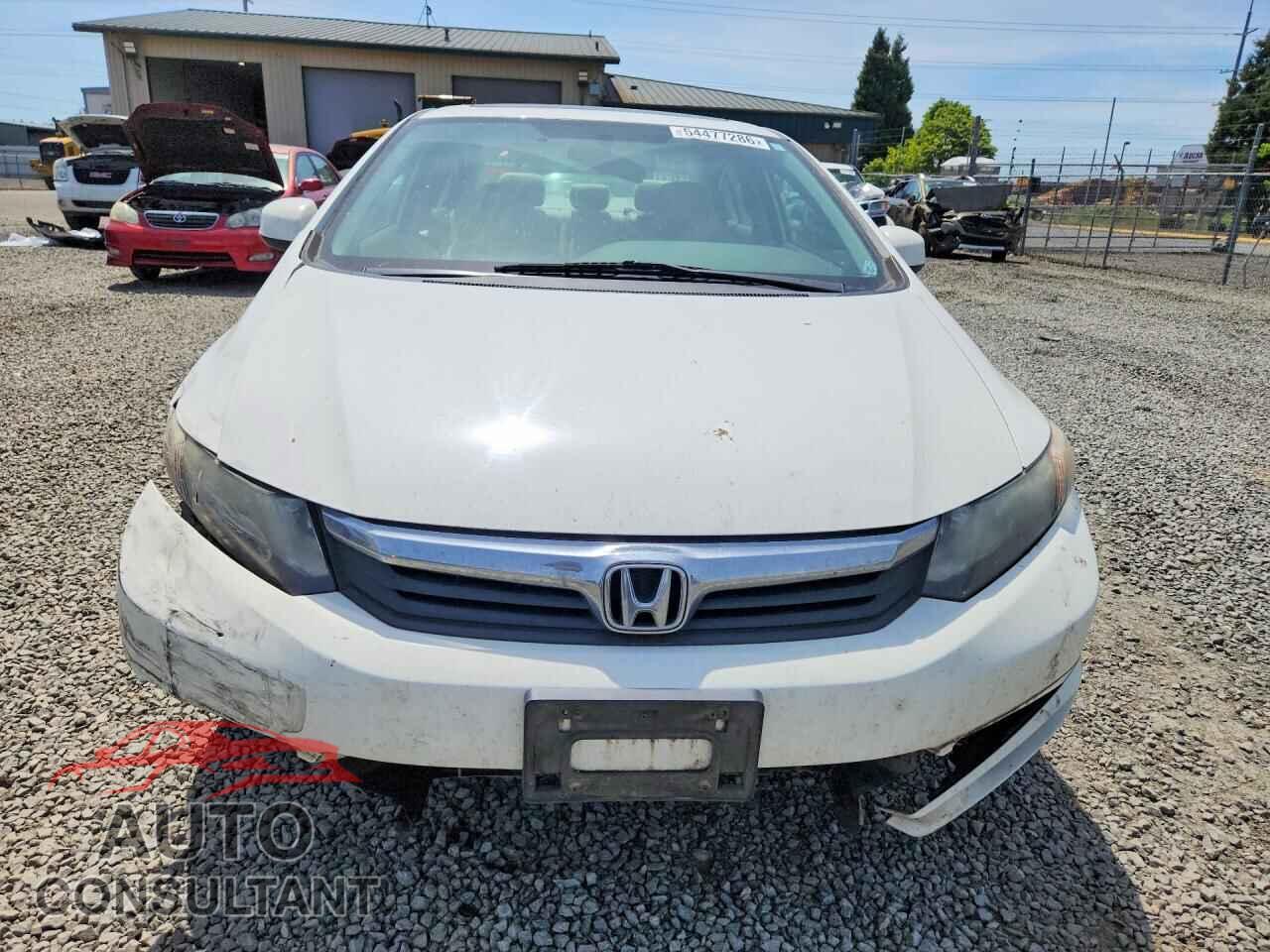 HONDA CIVIC 2012 - 19XFB2F82CE359505