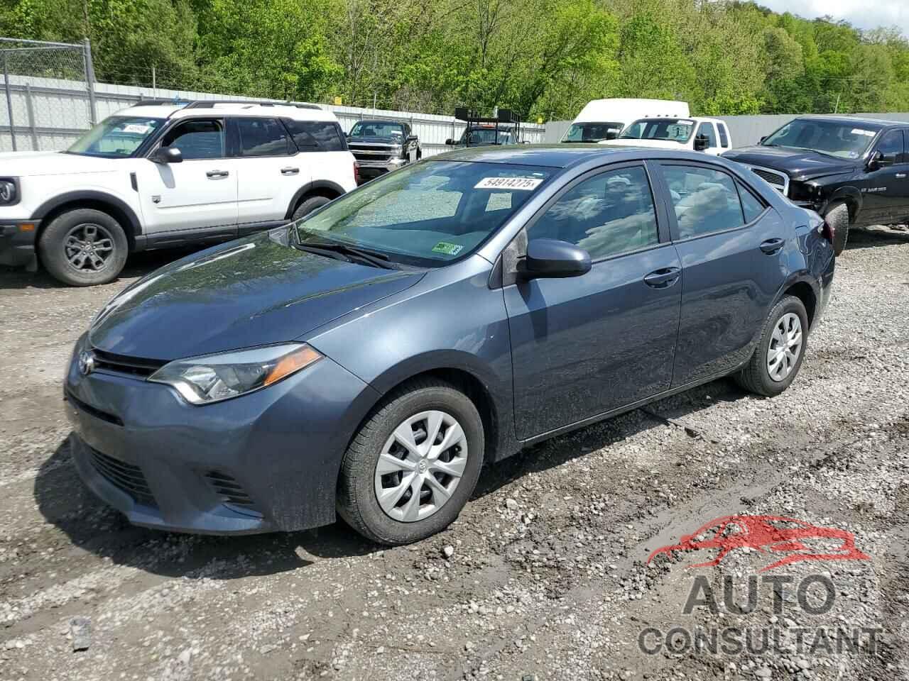TOYOTA COROLLA 2015 - 2T1BPRHE7FC446749
