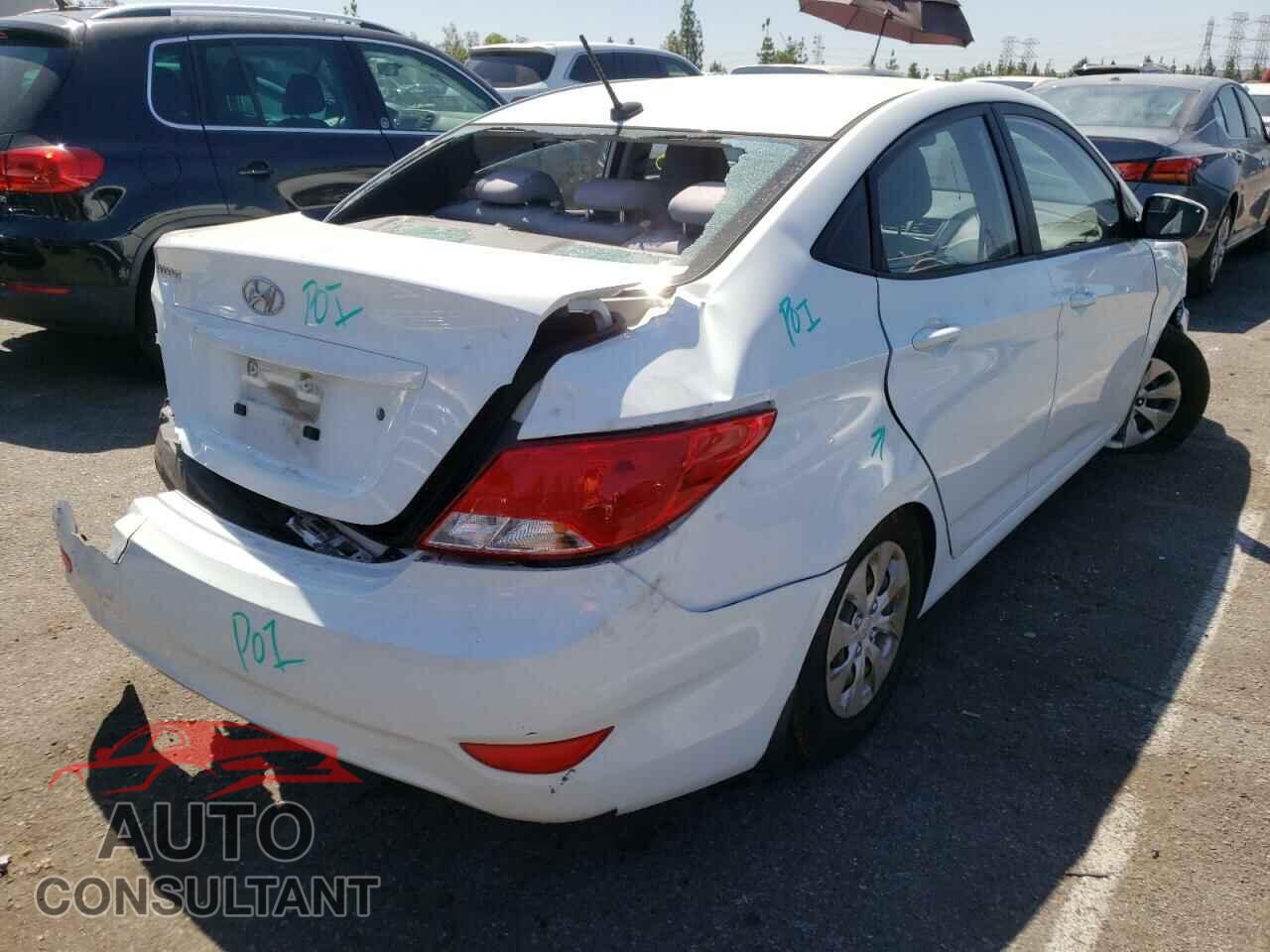 HYUNDAI ACCENT 2016 - KMHCT4AE1GU050619