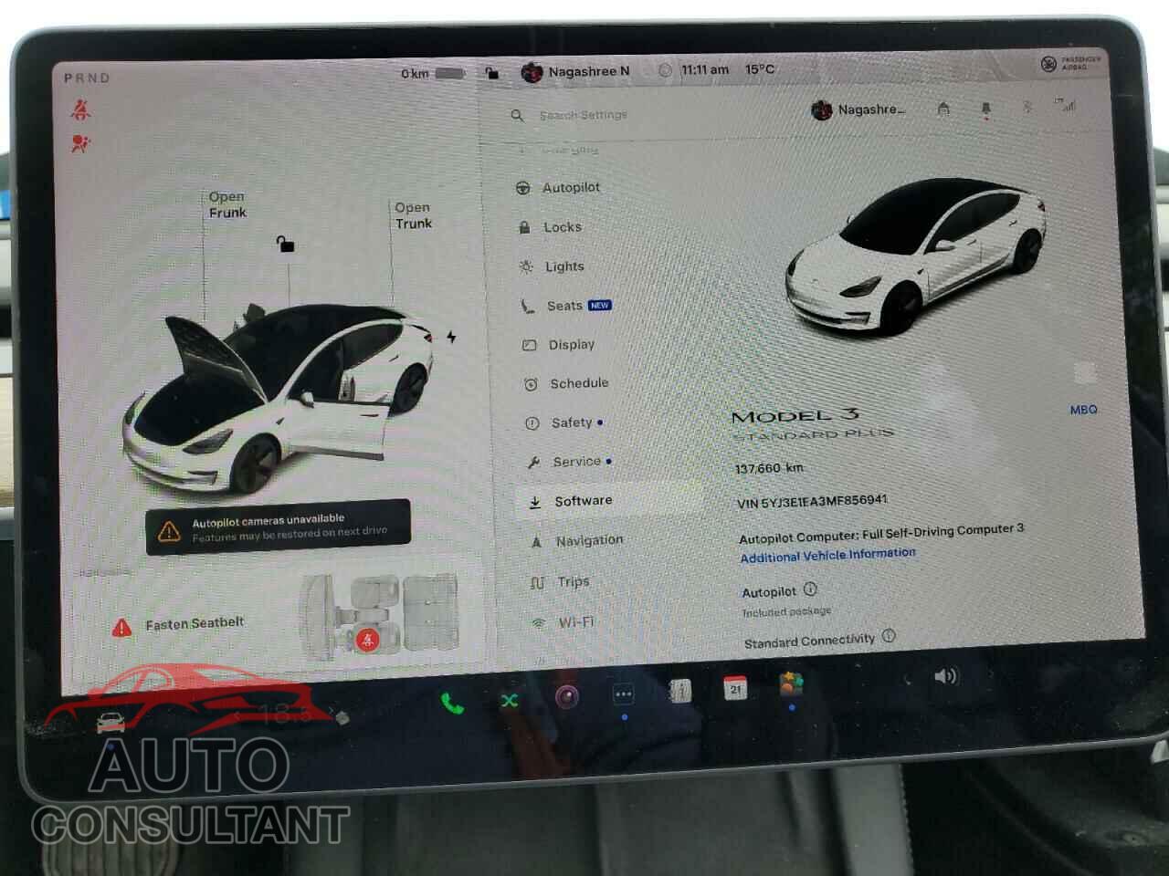 TESLA MODEL 3 2021 - 5YJ3E1EA3MF856941
