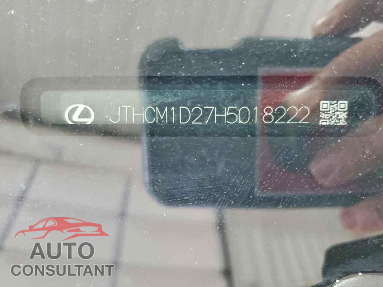 LEXUS IS 2017 - JTHCM1D27H5018222