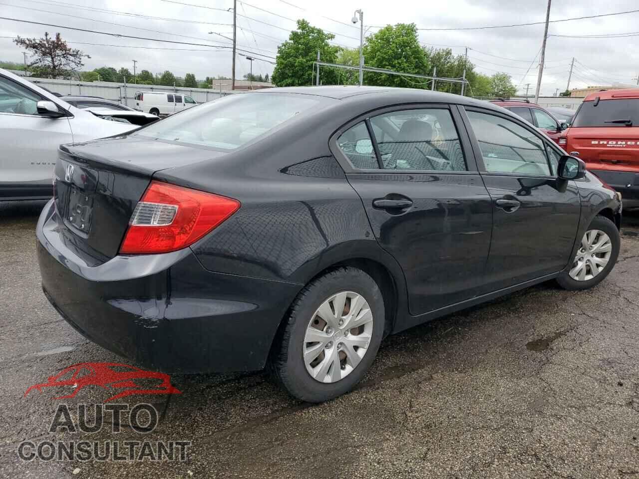 HONDA CIVIC 2012 - 19XFB2F51CE081072