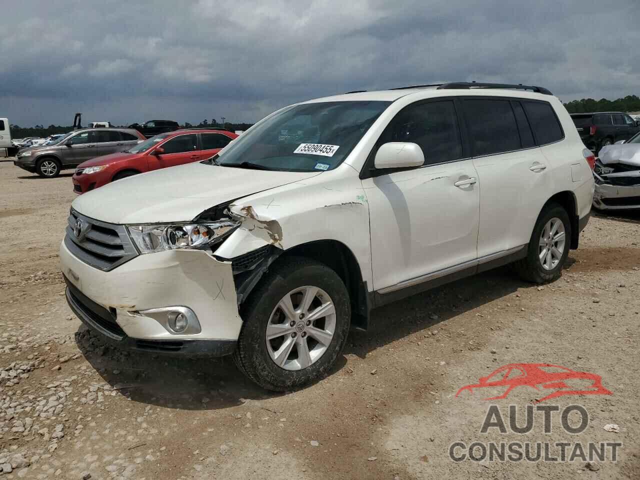 TOYOTA HIGHLANDER 2012 - 5TDZA3EH9CS022147