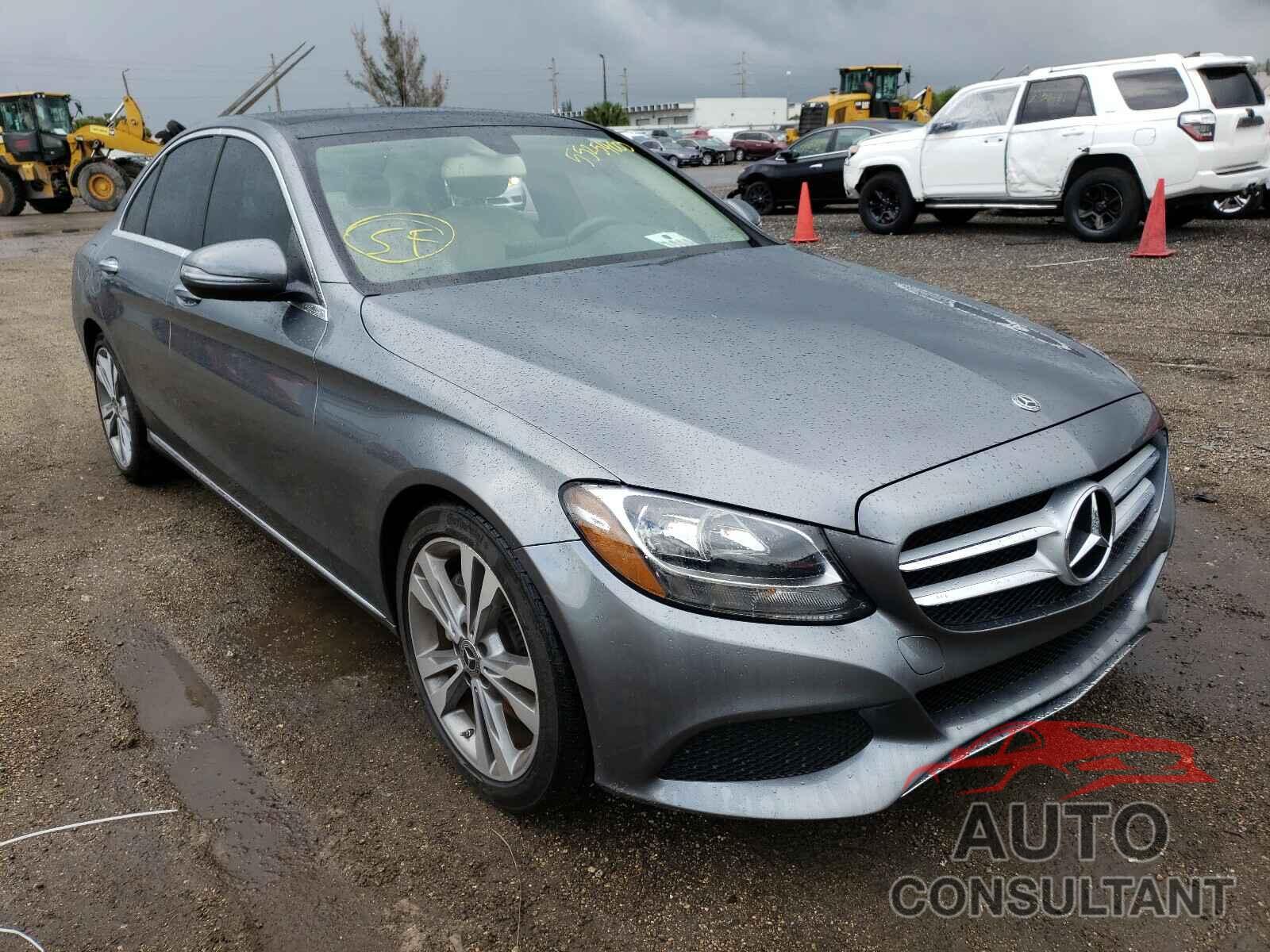 MERCEDES-BENZ C CLASS 2018 - WDDWF4JB0JR409666