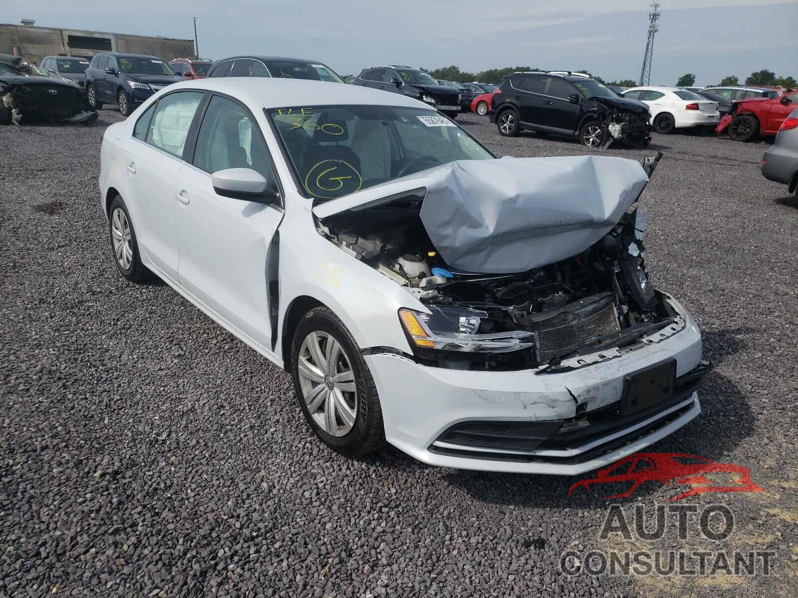 VOLKSWAGEN JETTA 2017 - 3VW2B7AJ8HM232645
