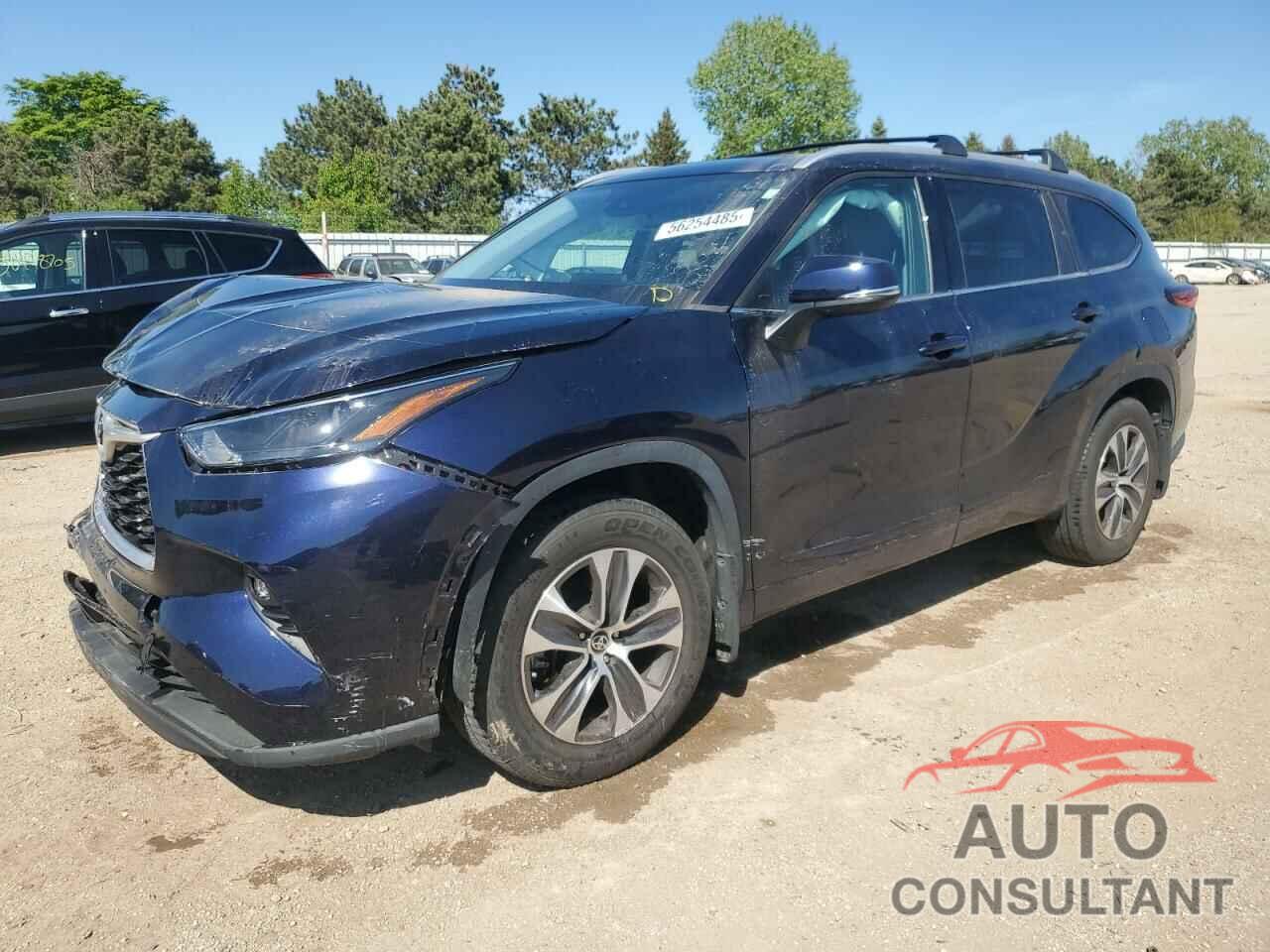 TOYOTA HIGHLANDER 2022 - 5TDGZRBH8NS573003
