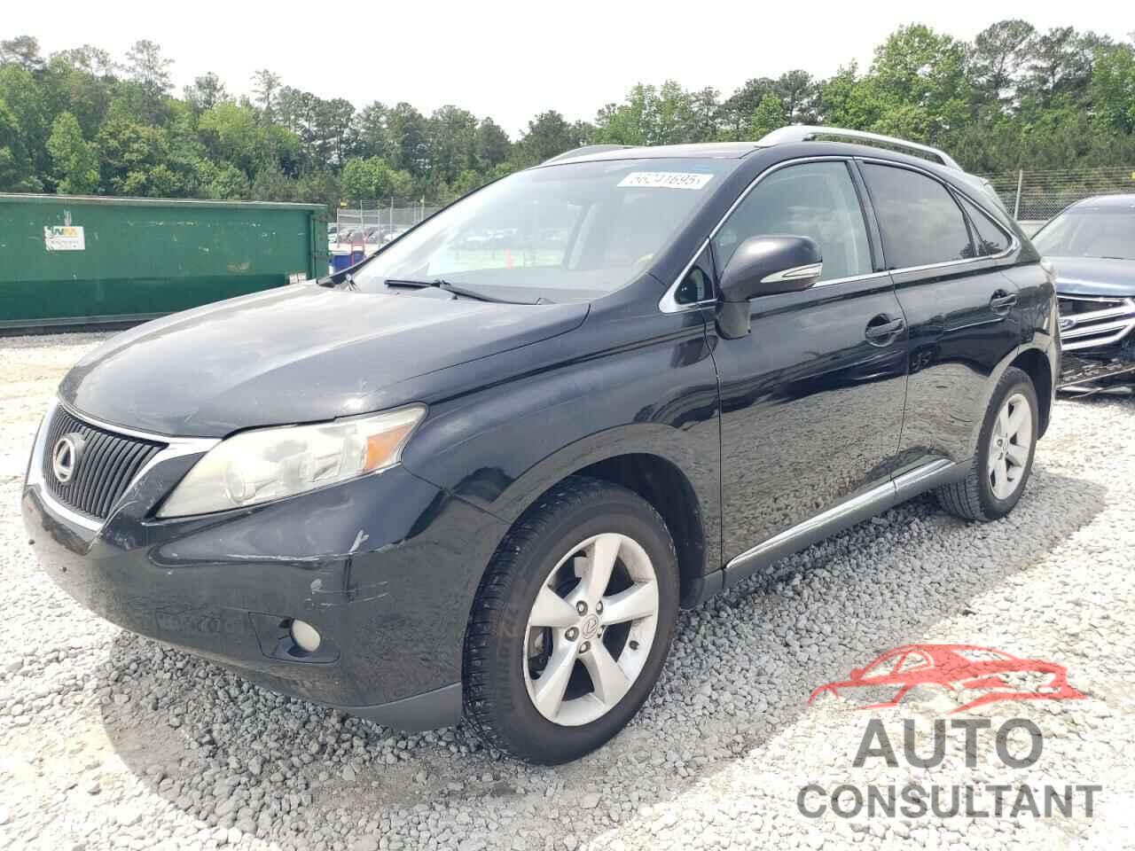 LEXUS RX350 2012 - 2T2BK1BA4CC153680