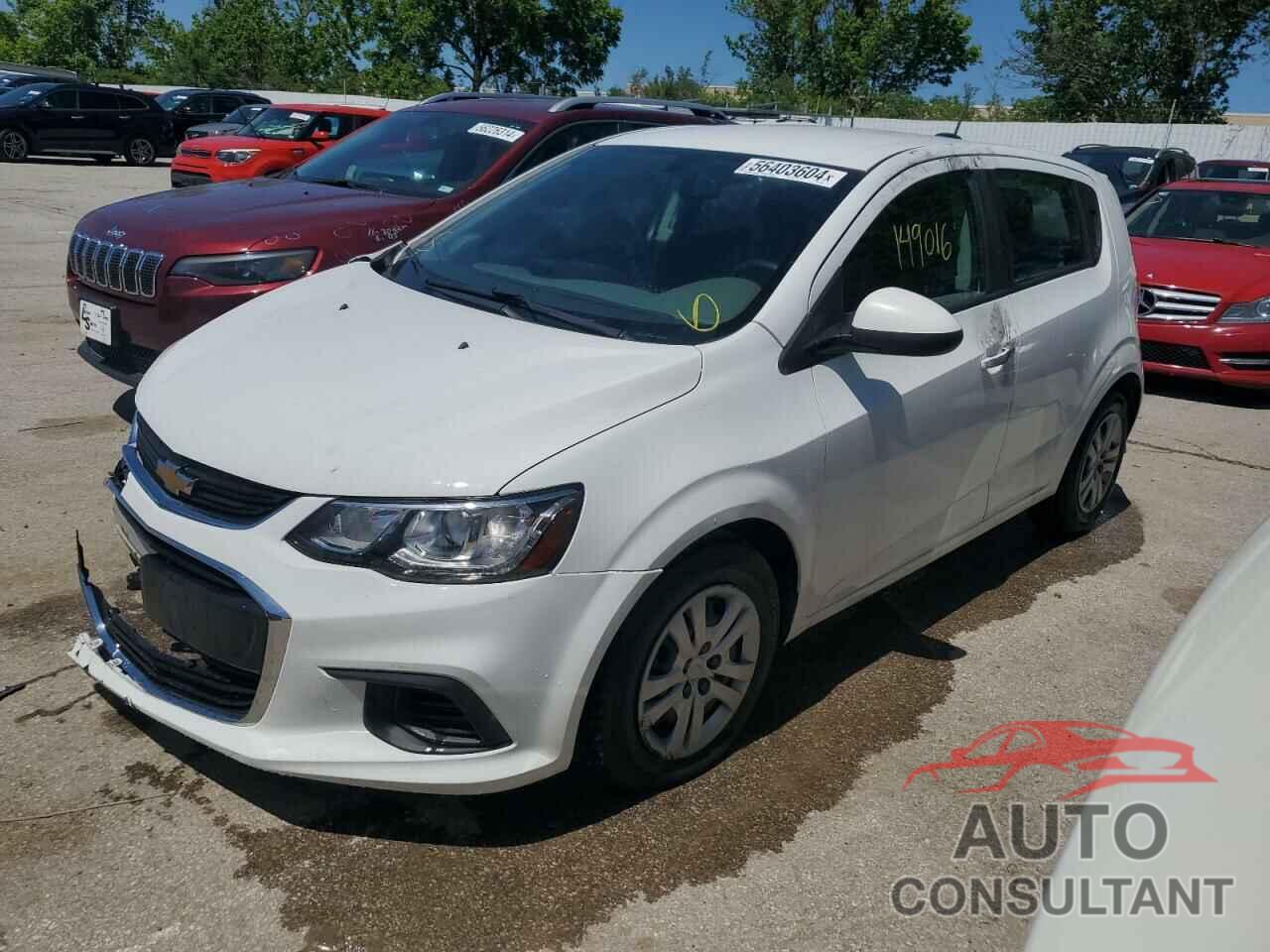 CHEVROLET SONIC 2018 - 1G1JG6SH6J4109362