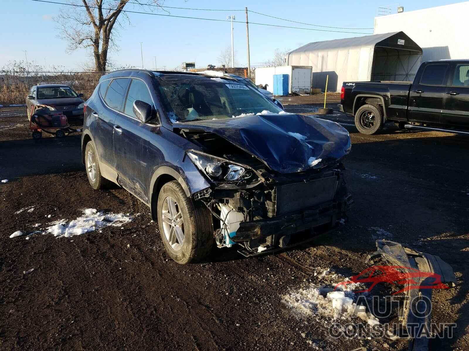 HYUNDAI SANTA FE 2017 - 5XYZUDLB1HG500058