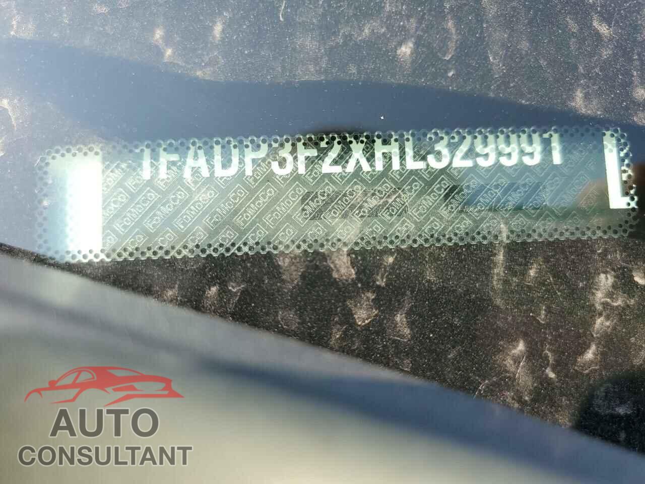 FORD FOCUS 2017 - 1FADP3F2XHL329991