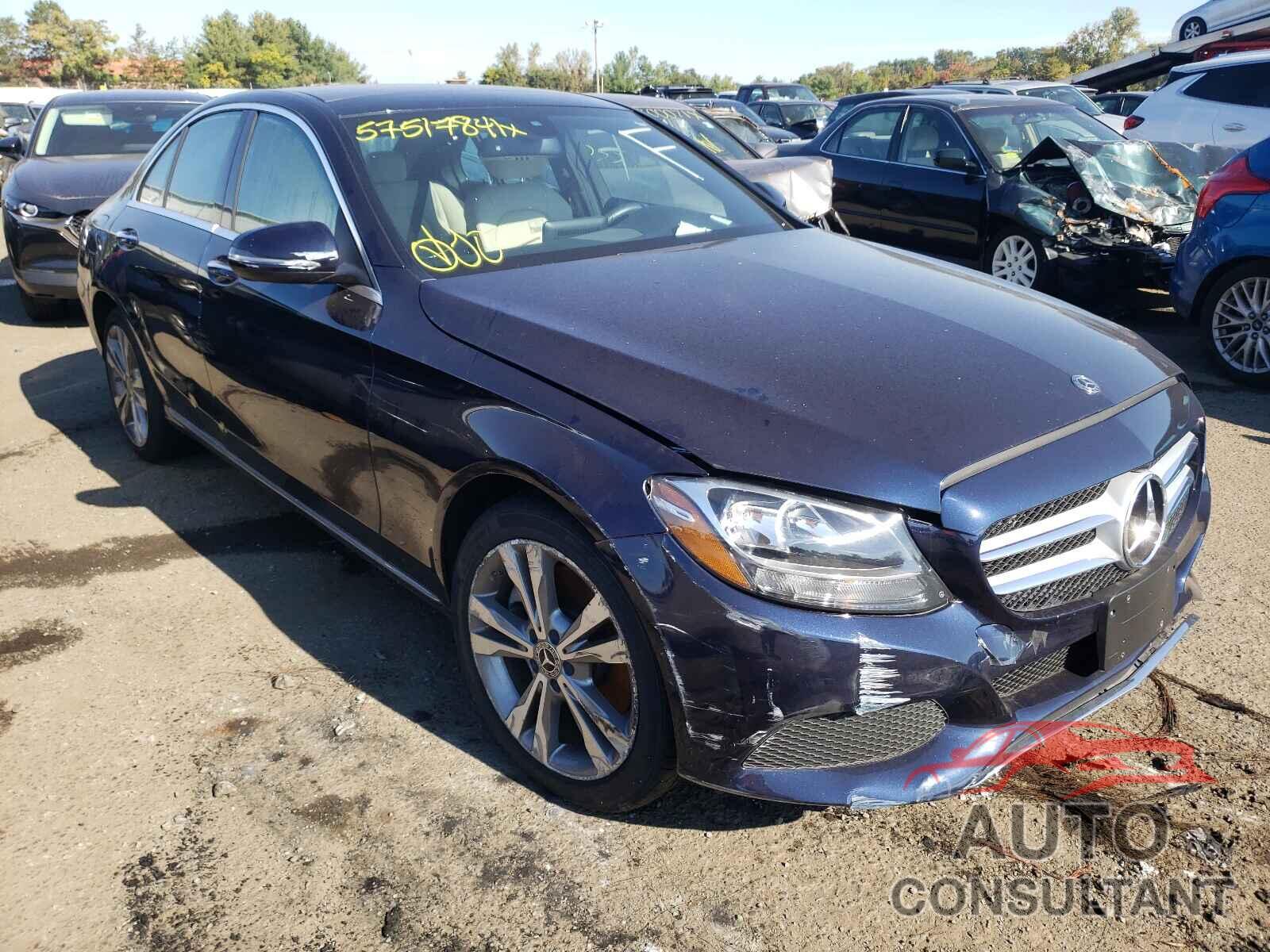MERCEDES-BENZ C-CLASS 2018 - 55SWF4KB3JU271554