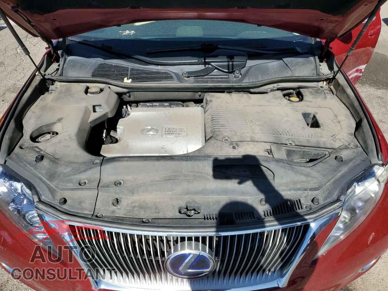 LEXUS RX450 2012 - JTJBC1BA6C2429676