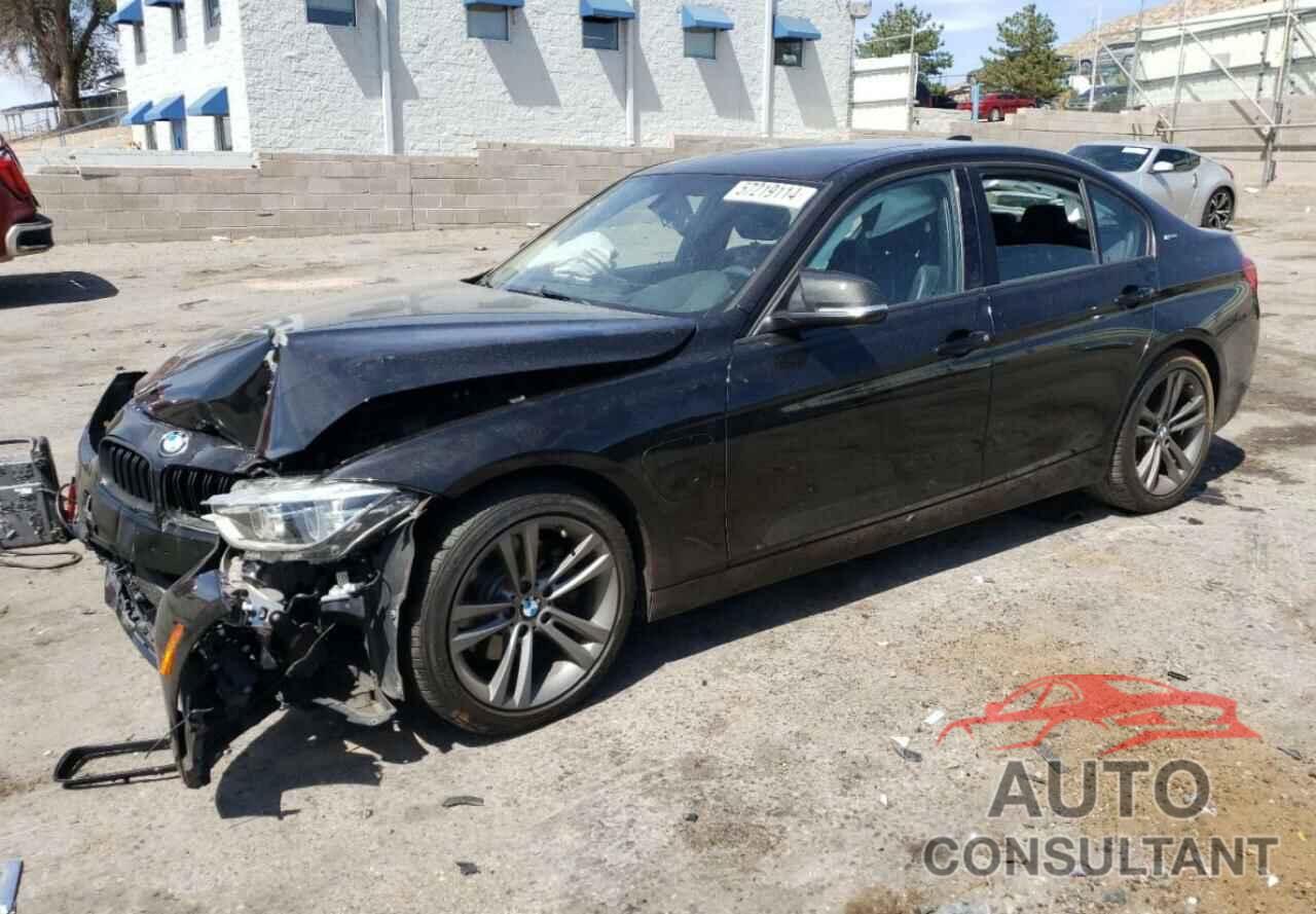 BMW 3 SERIES 2016 - WBA8E1C54GK479763