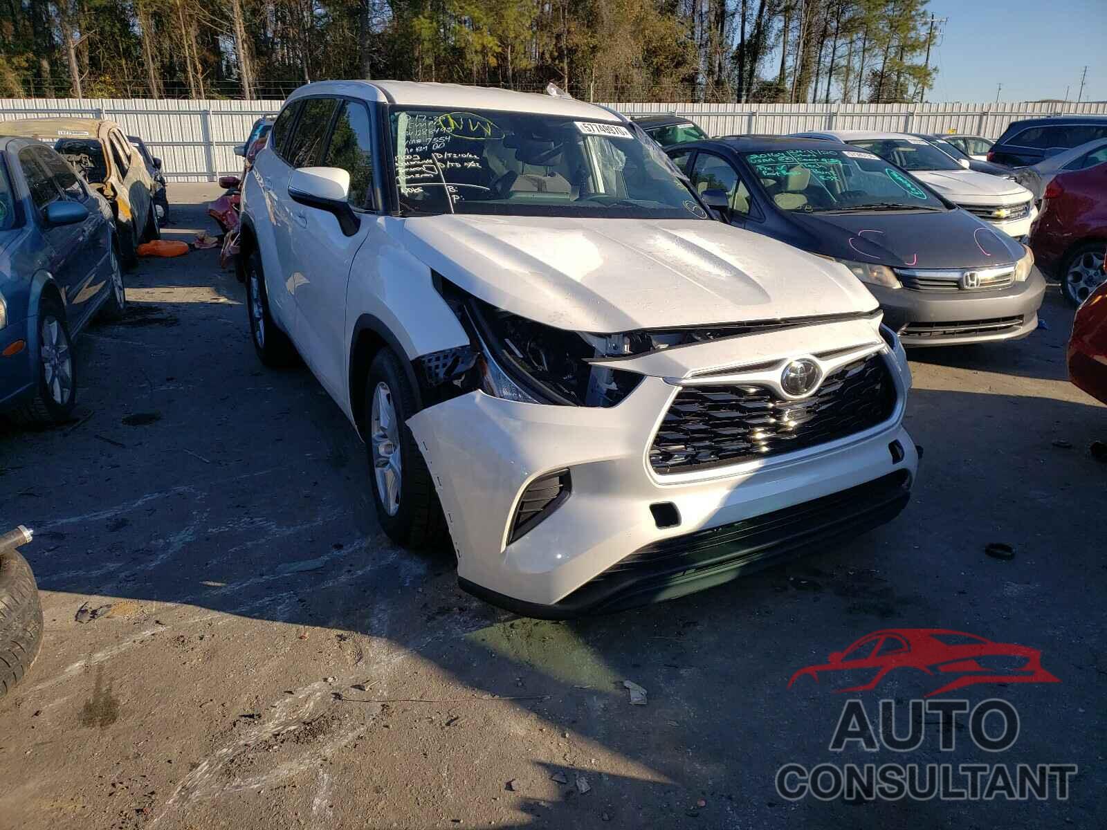 TOYOTA HIGHLANDER 2020 - 5TDCZRAH4LS027554