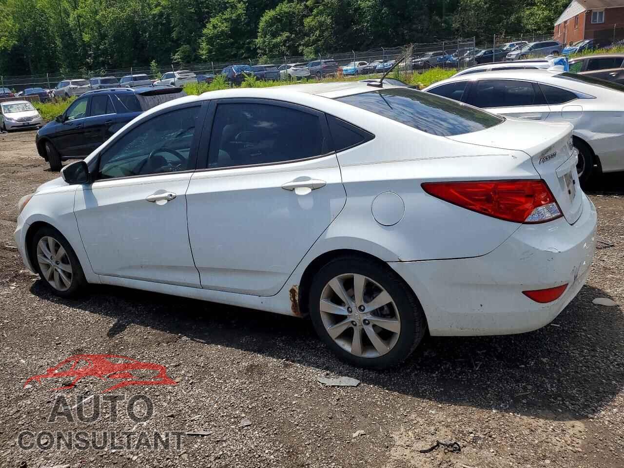 HYUNDAI ACCENT 2012 - KMHCU4AEXCU061013