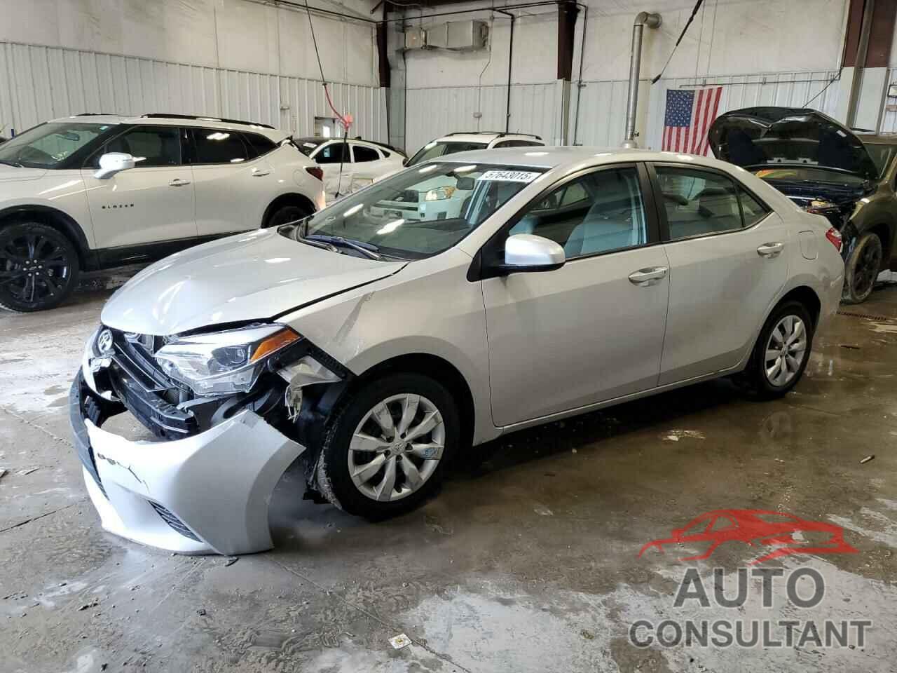 TOYOTA COROLLA 2015 - 2T1BURHE8FC398915