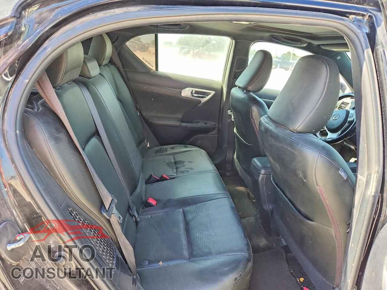 LEXUS CT 200 2013 - JTHKD5BH8D2167602
