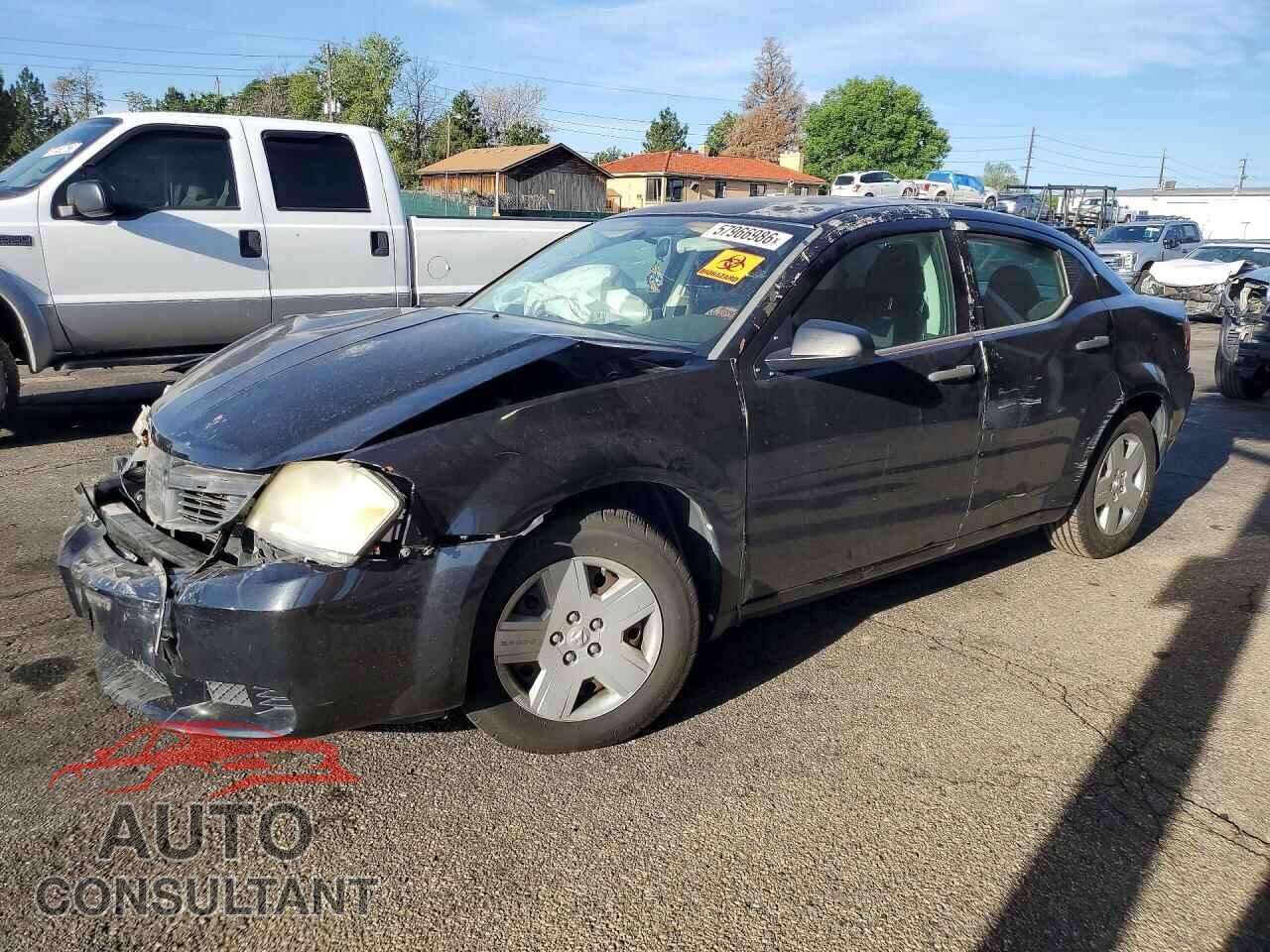 DODGE AVENGER 2010 - 1B3CC4FB8AN174828
