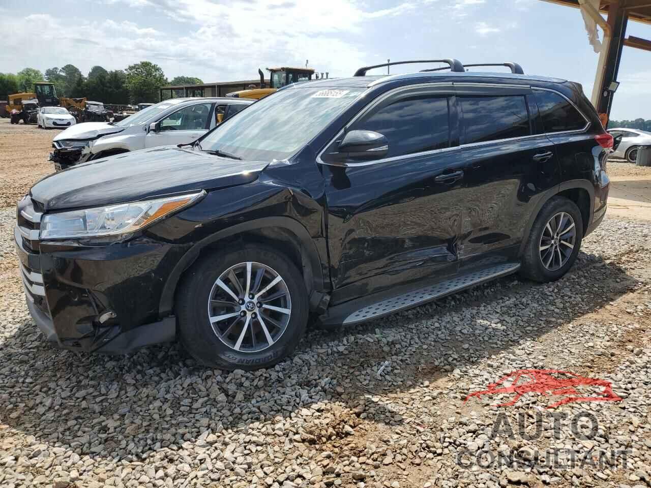 TOYOTA HIGHLANDER 2018 - 5TDKZRFH9JS544916