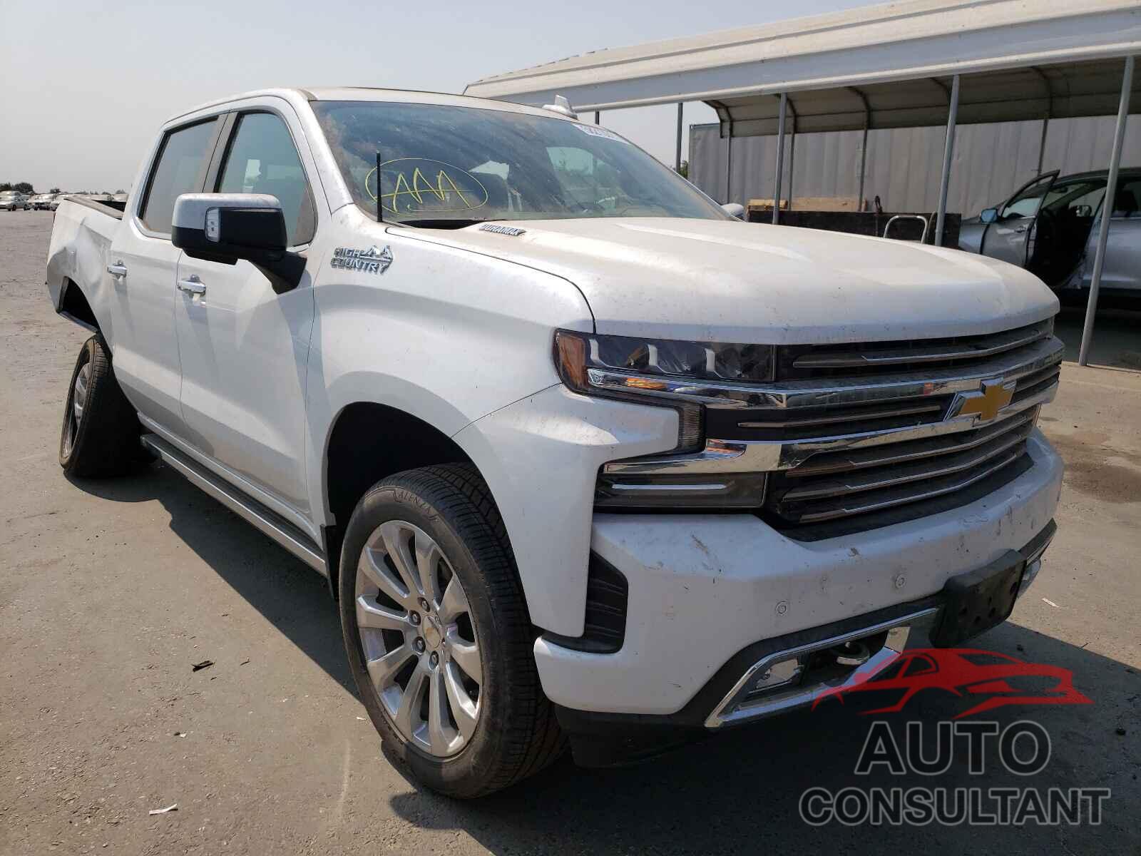 CHEVROLET SILVERADO 2021 - 1GCUYHET6MZ307430