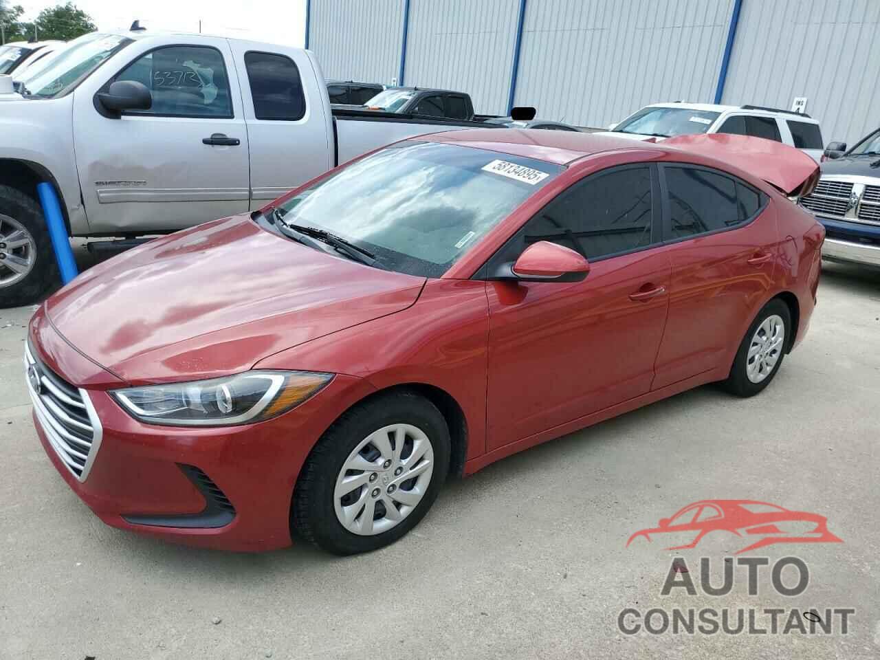 HYUNDAI ELANTRA 2017 - 5NPD74LF1HH194511