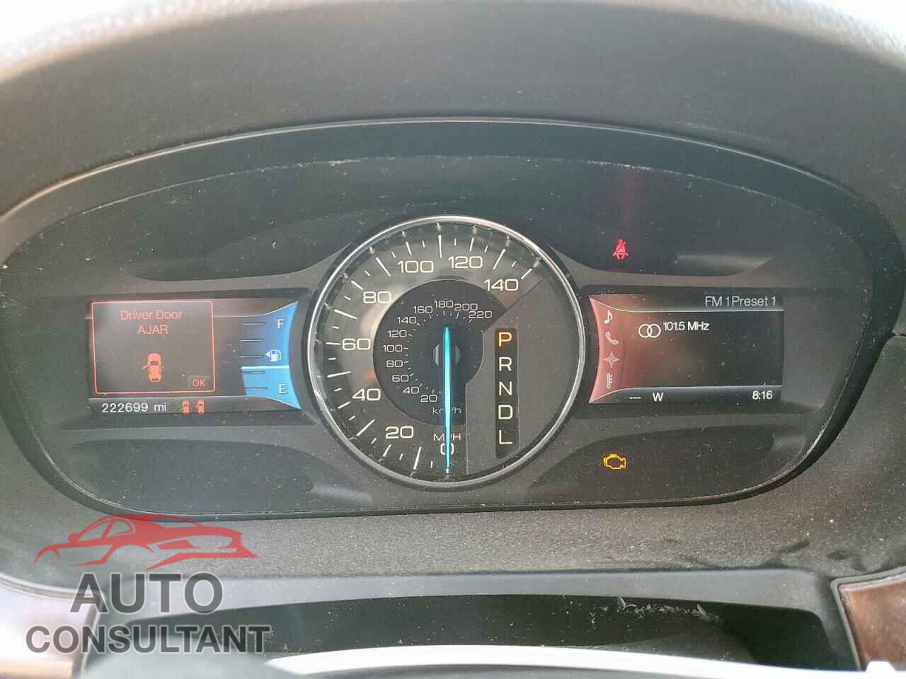 FORD EDGE 2012 - 2FMDK3K9XCBA07058