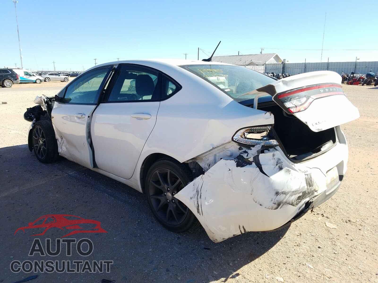 DODGE DART 2016 - 1C3CDFAA8GD712288