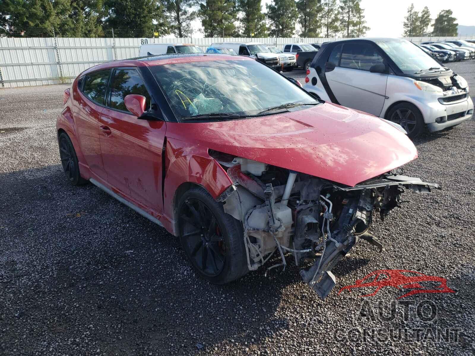 HYUNDAI VELOSTER 2017 - KMHTC6AE1HU309607