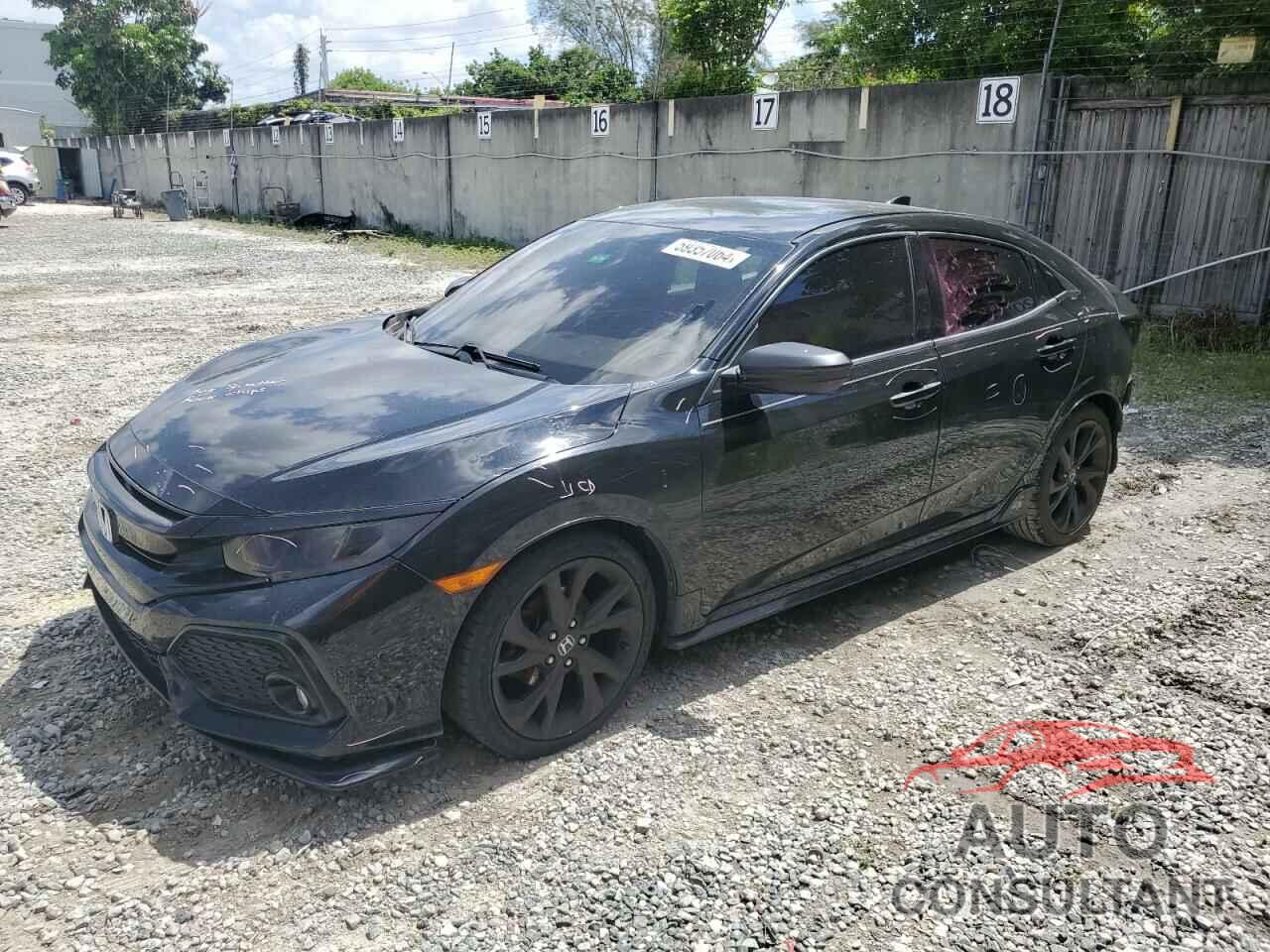 HONDA CIVIC 2017 - SHHFK7H44HU212609